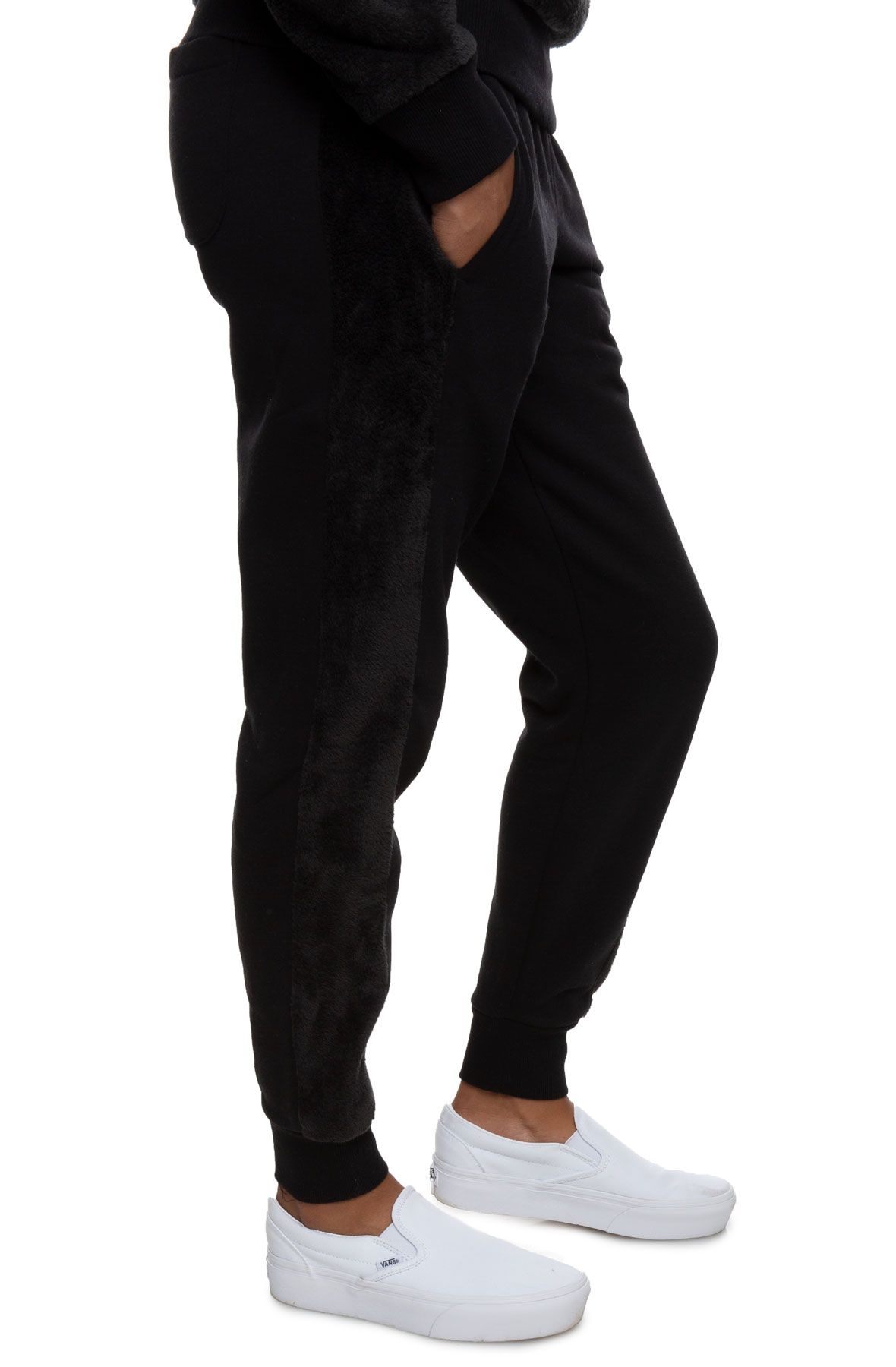 faded black joggers