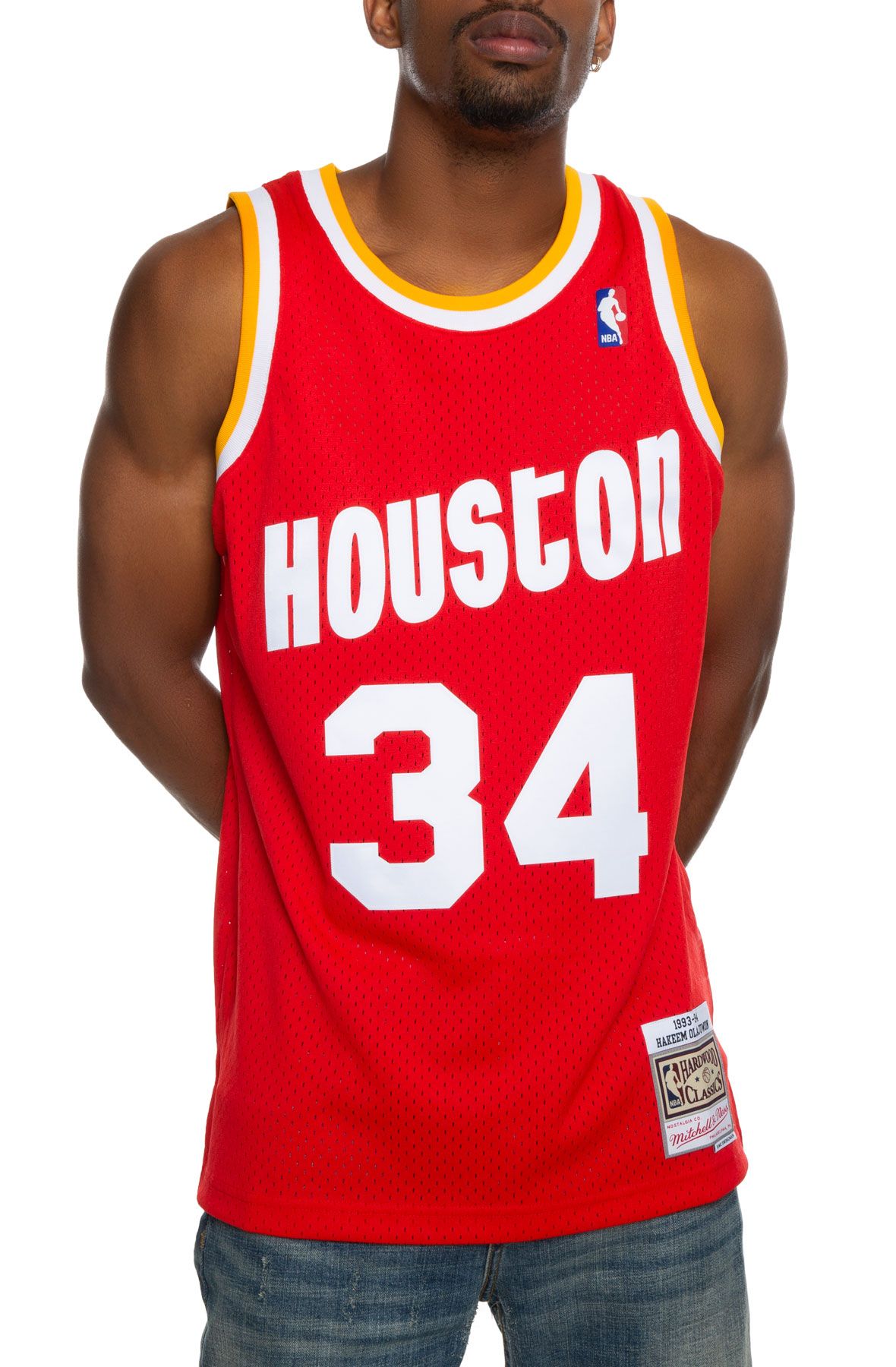 Houston Rockets Hakeem Olajuwon Swingman Jersey