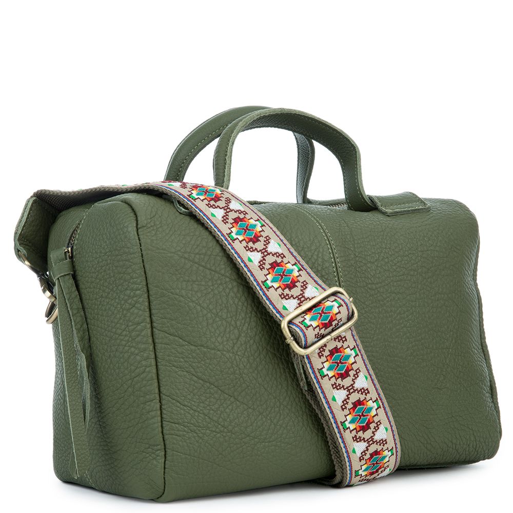 IMOSHION Women's Satchel Purse RV1039/OLIVE Shiekh