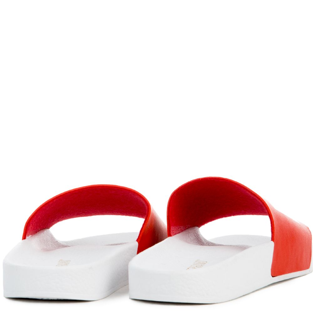 THEWHITEBRAND The LOVE Slides in White and Red Love-Red - Shiekh