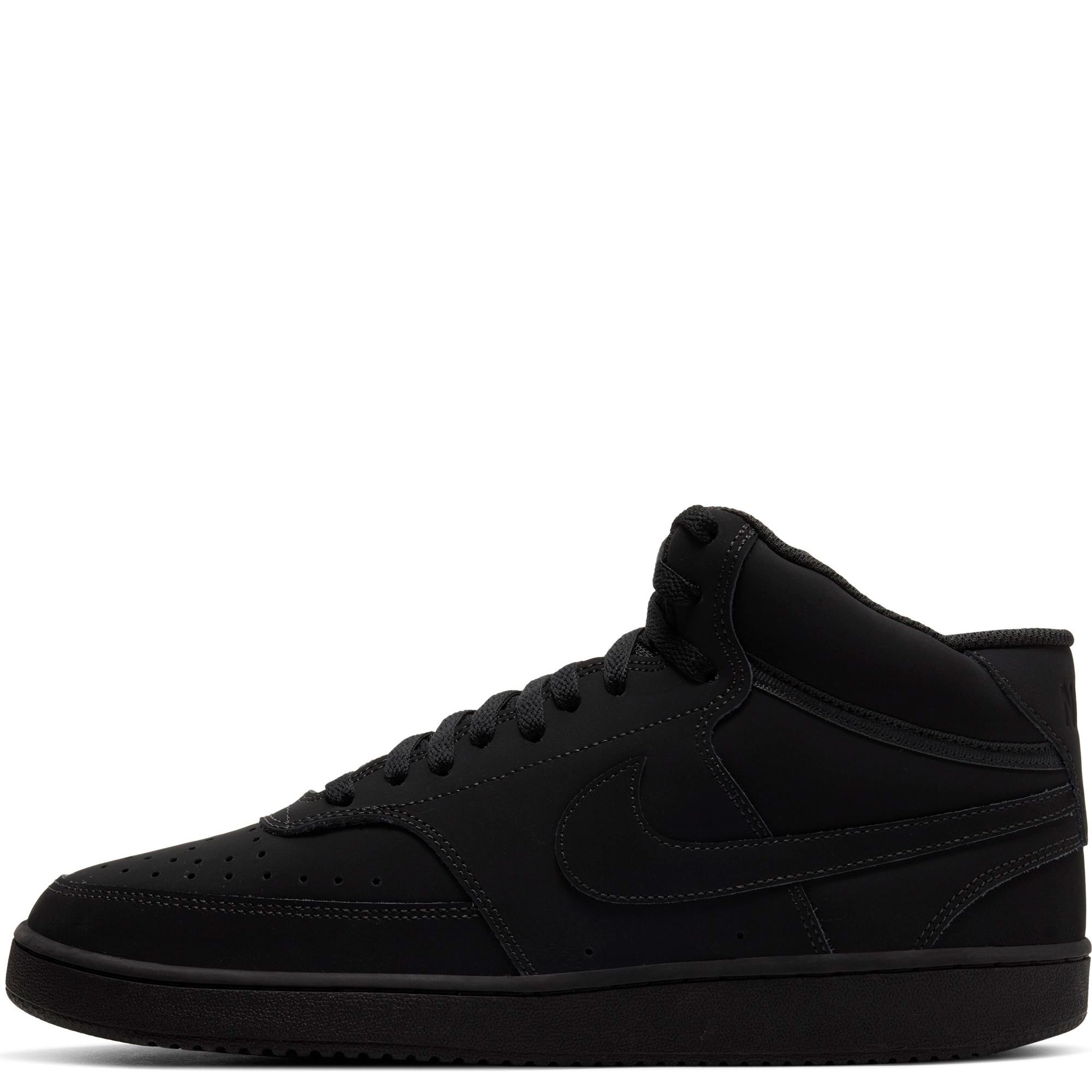 nike court vision mid nn black