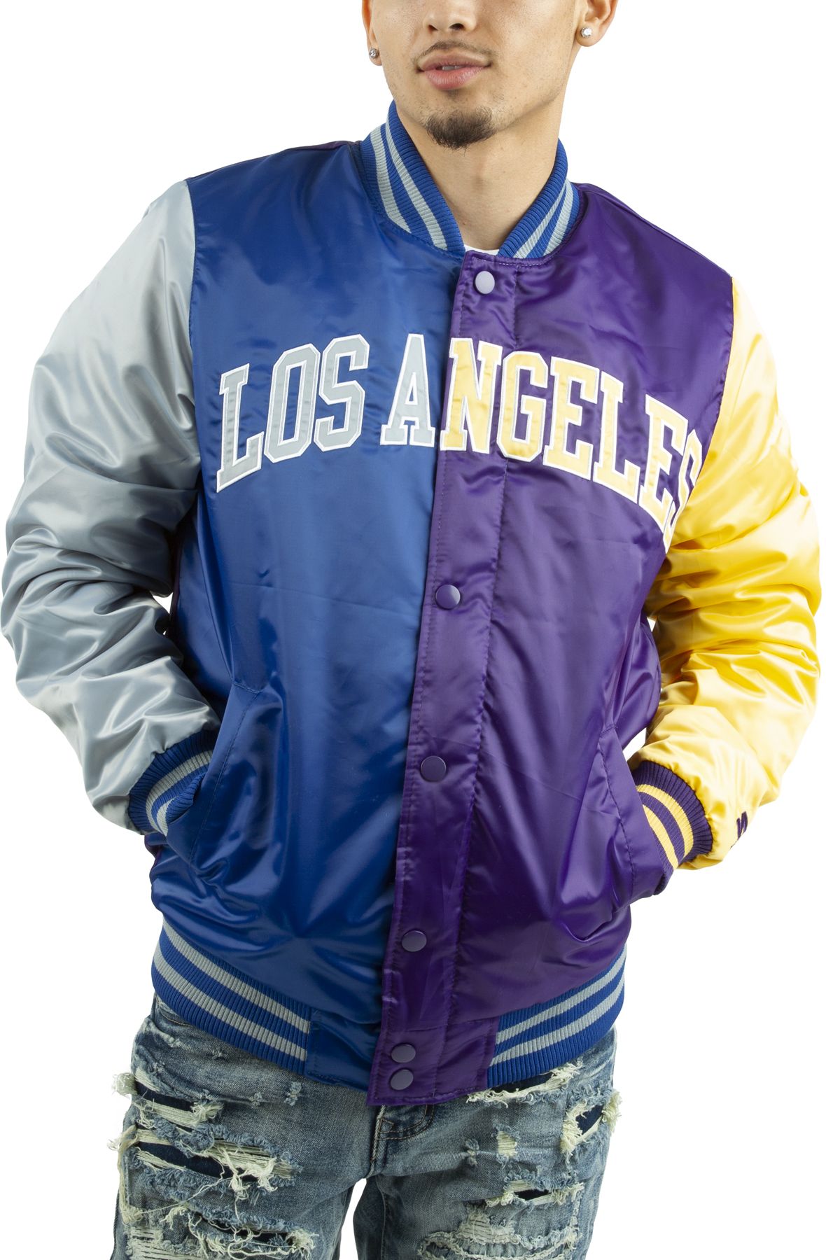 LOS ANGELES ARCH SATIN JACKET LS2G0411