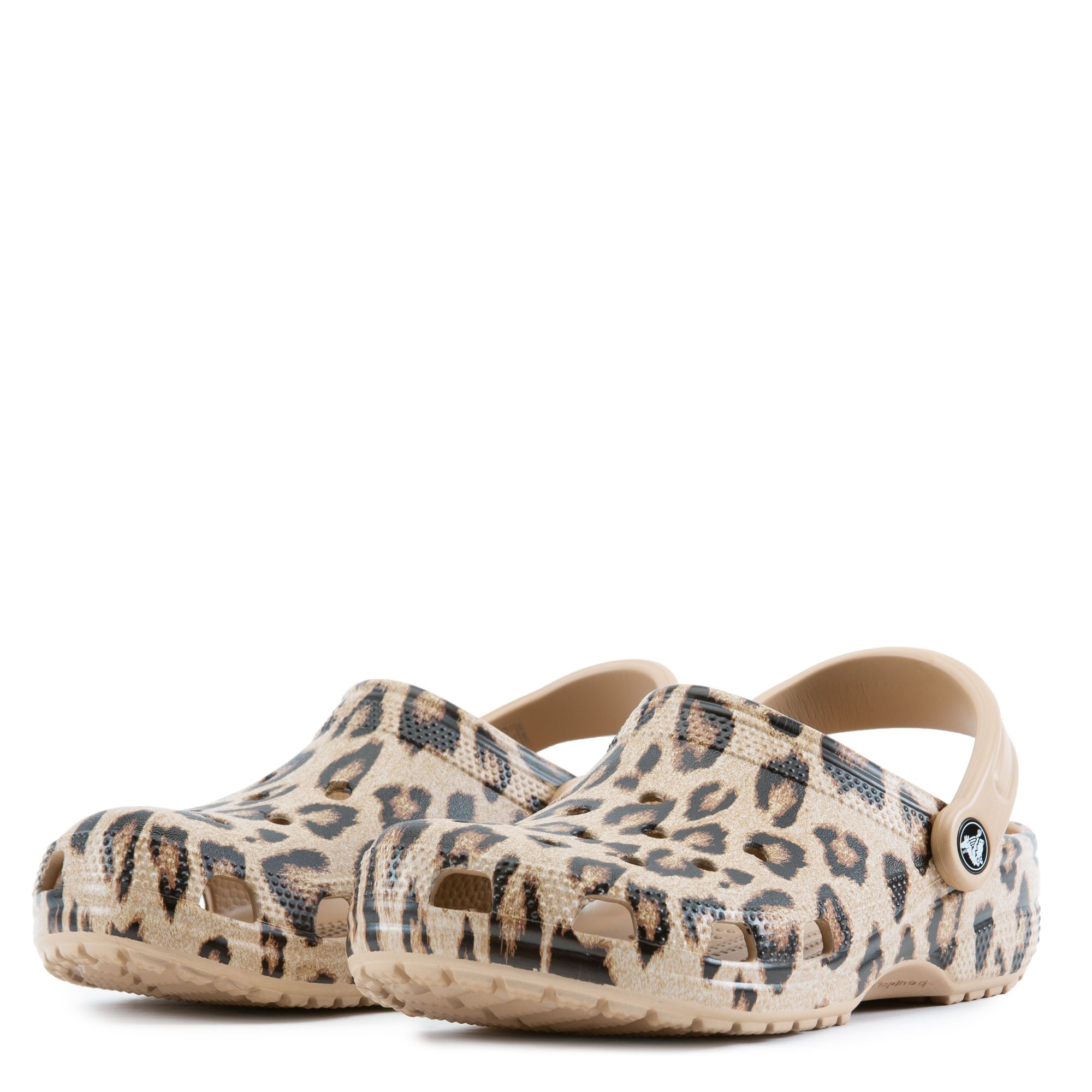 Cheetah print discount crocs with fur