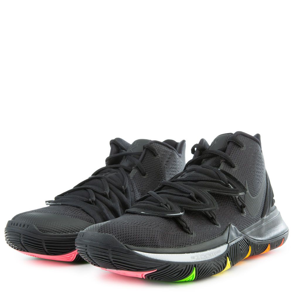 all black kyrie 5s
