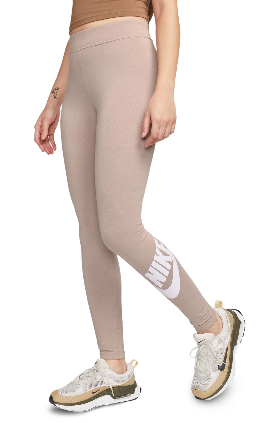 Nike Sportswear Essential Women s High-Waisted Logo Leggings 