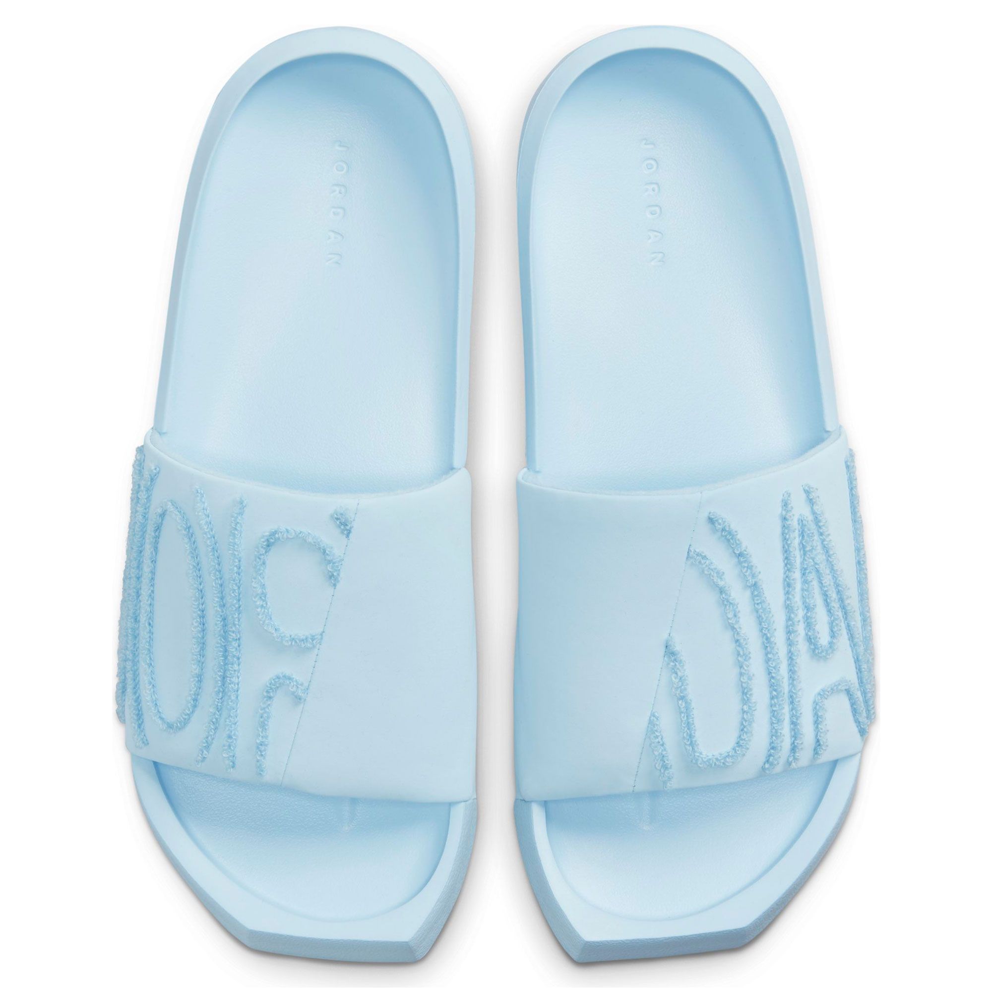 Blue jordan new arrivals slides