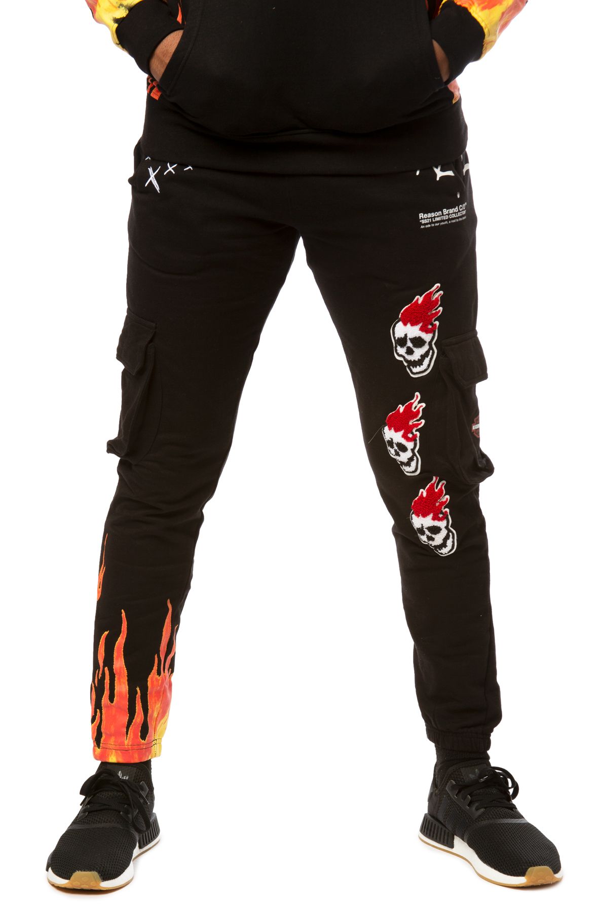 graphic joggers