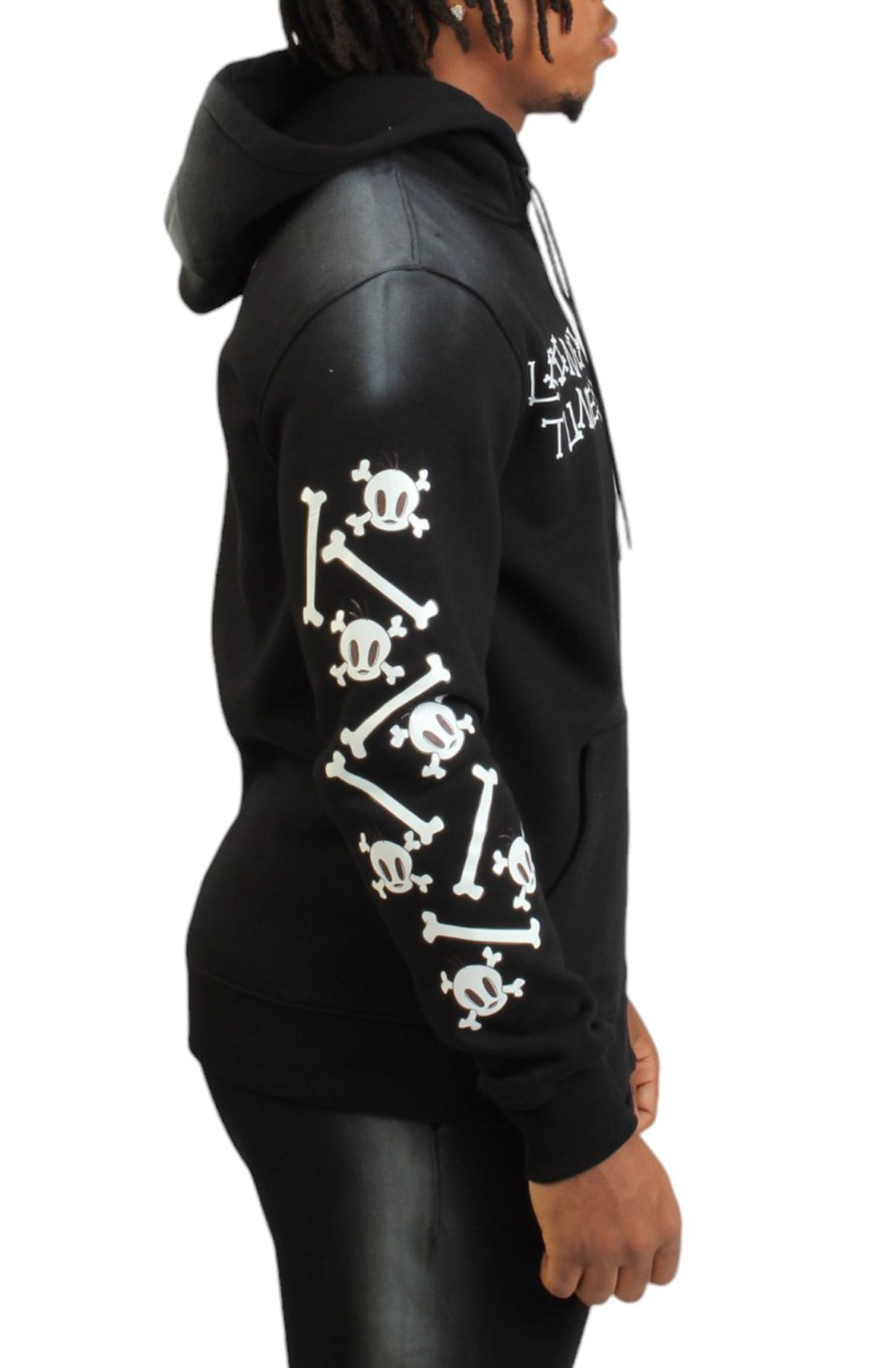 MAXIMA Looney Tunes Tweety Bones Zip Hoodie LT50947-BLK - Shiekh