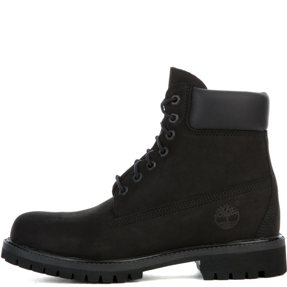 timberland black 6 inch premium boots