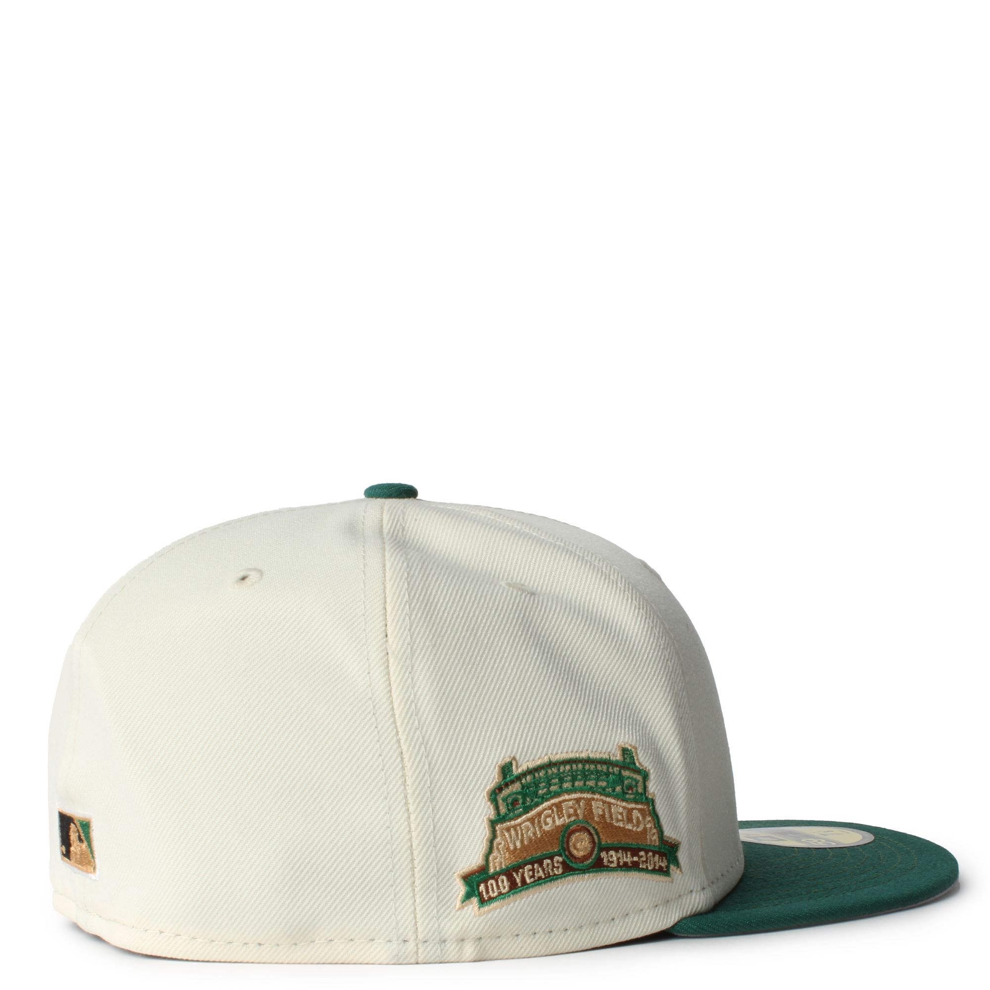 KTZ Chicago Cubs Camp Off 59fifty Fitted Cap in Green for Men