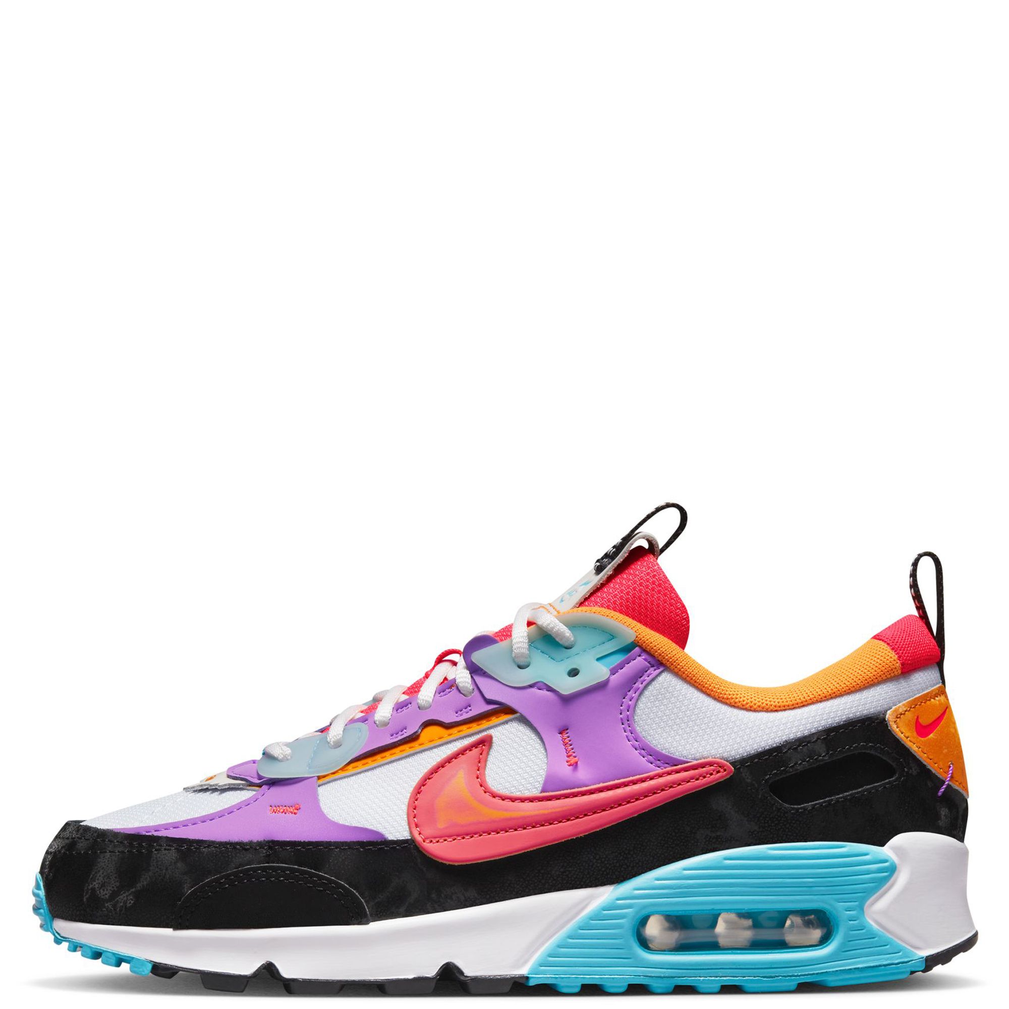 Nike Air Max 90 Futura sneakers in white and pink