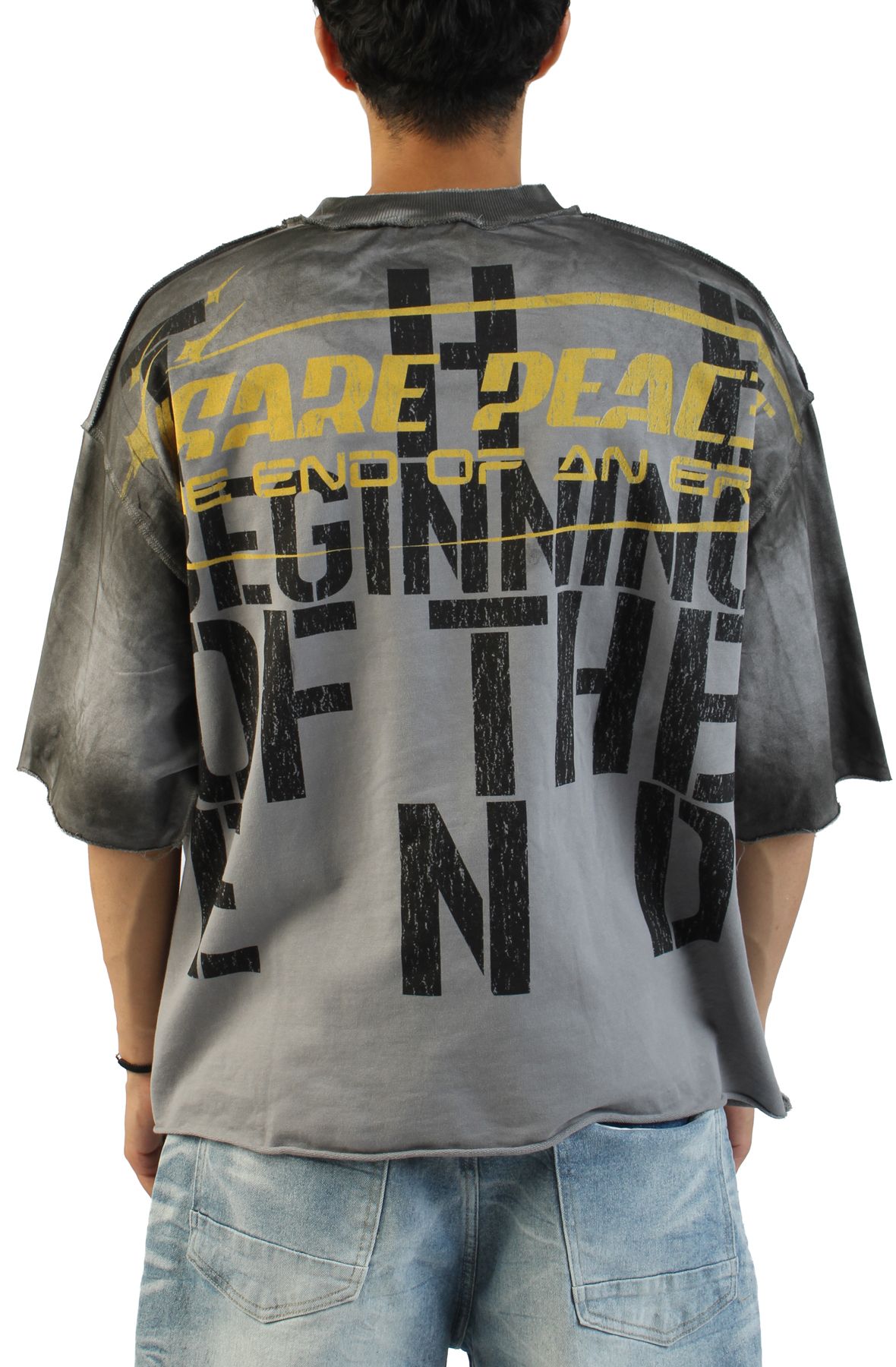 RARE PEACE Battle for the Galaxy T-Shirt RT6032-GRY - Shiekh