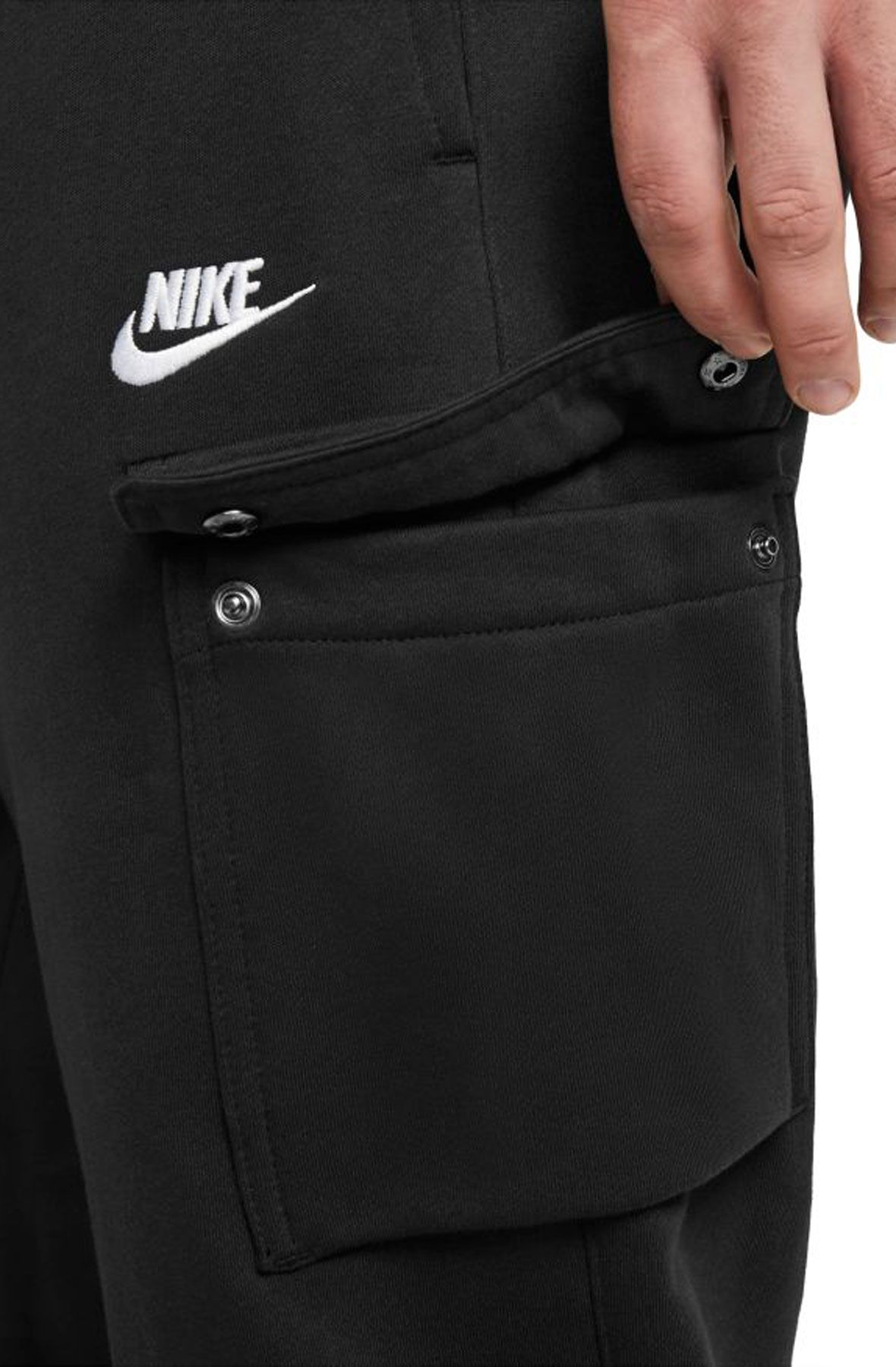 Nike Sportswear Club Fleece Cargo Joggers - Black