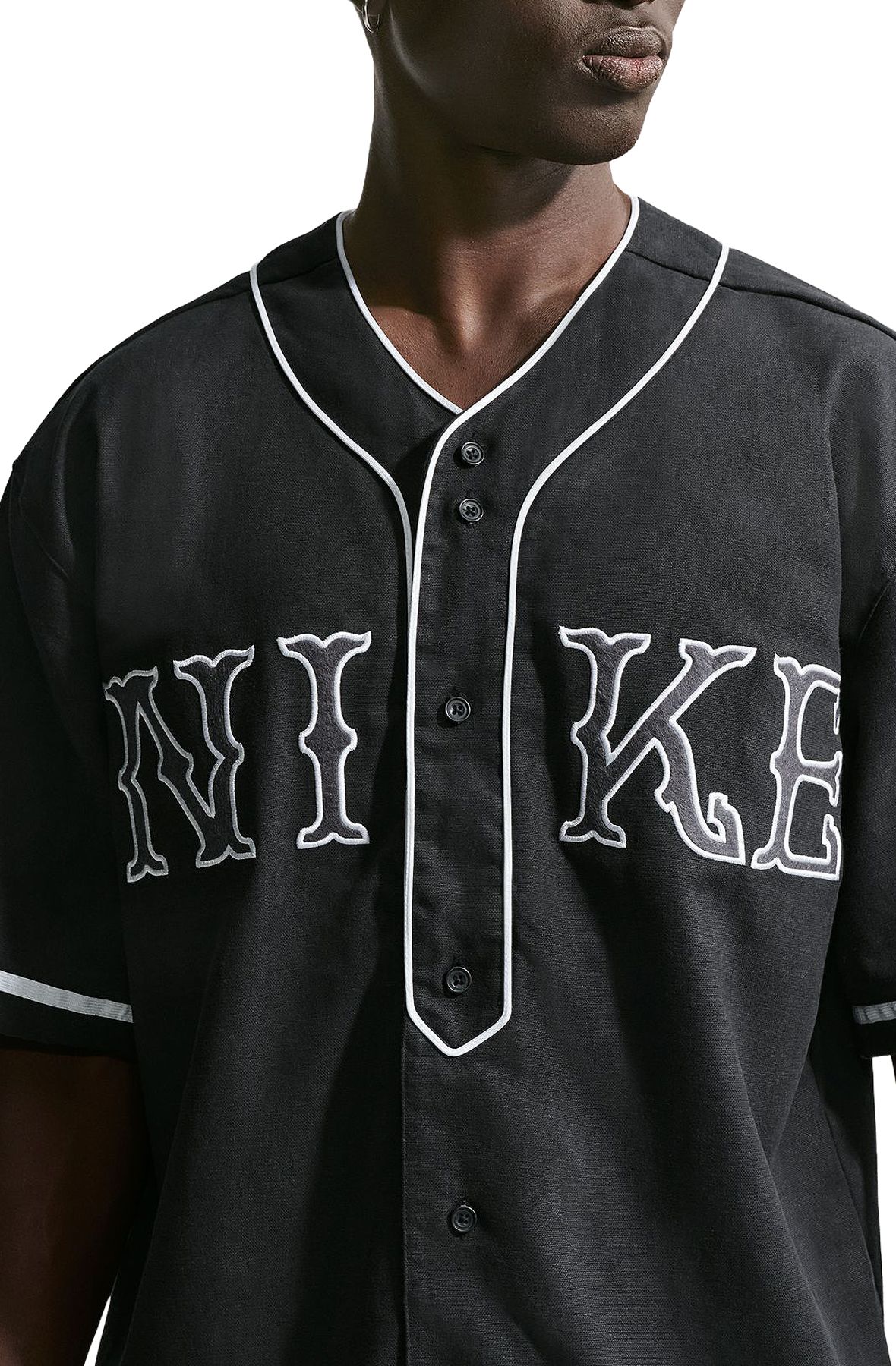 NIKE Life Short-Sleeve Vintage Sport Top IF2229 010 - Shiekh