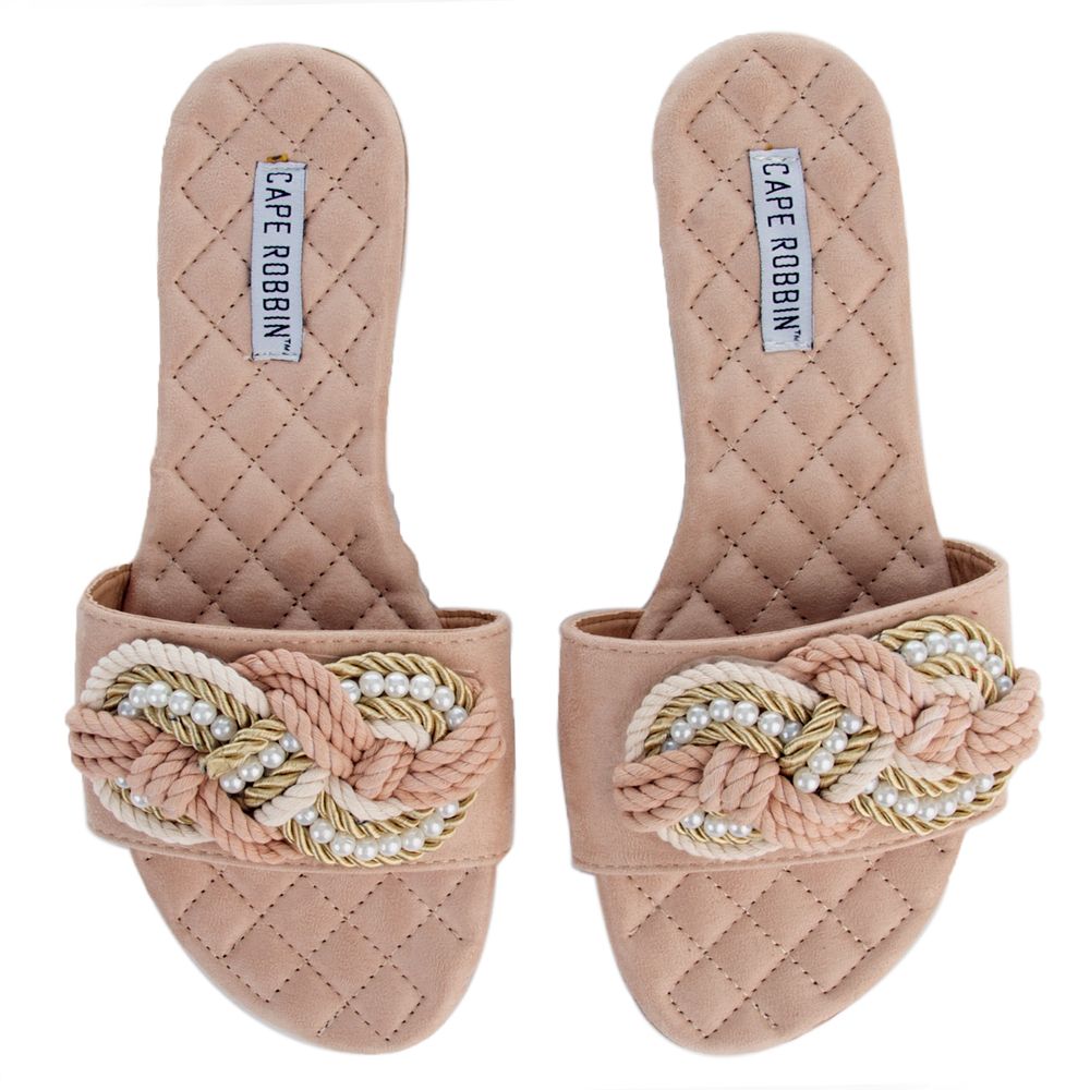 CAPE ROBBIN OMH-3 Women's Sandals OMH-3/NUDE - Shiekh