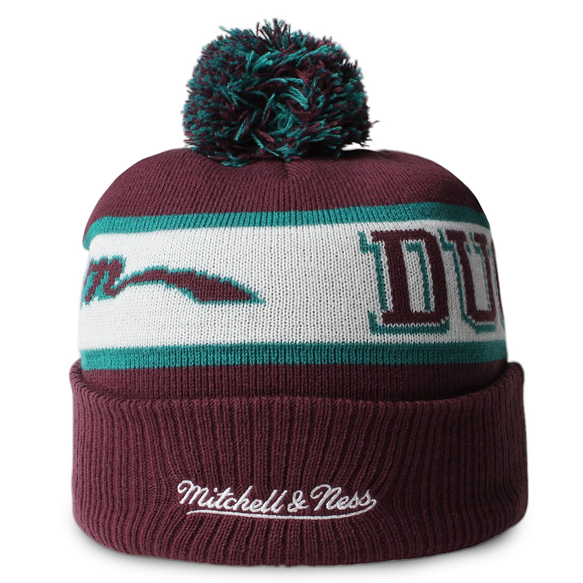 MITCHELL AND NESS NHL Block Sweep Pom Knit Beanie HK9722