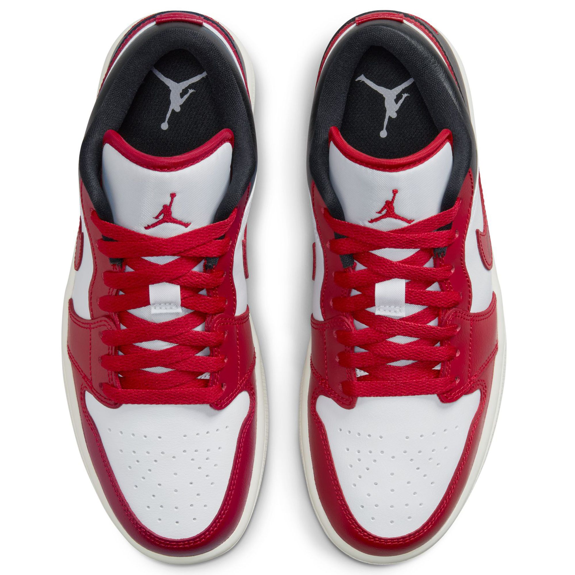 Air Jordan 1 Low WMNS White Red Black DC0774-160