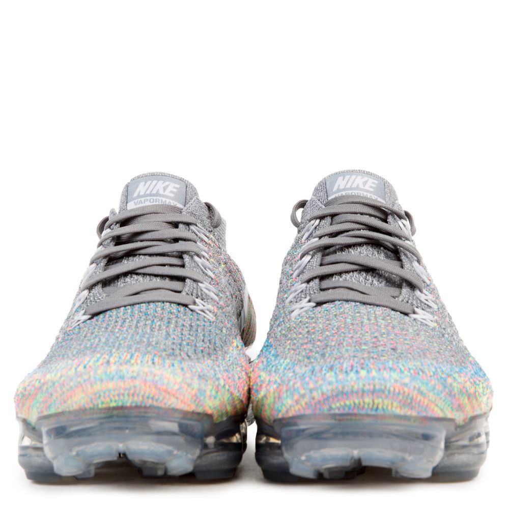 Nike air vapormax flyknit (dark grey 2025 / reflect silver - blue orbit)