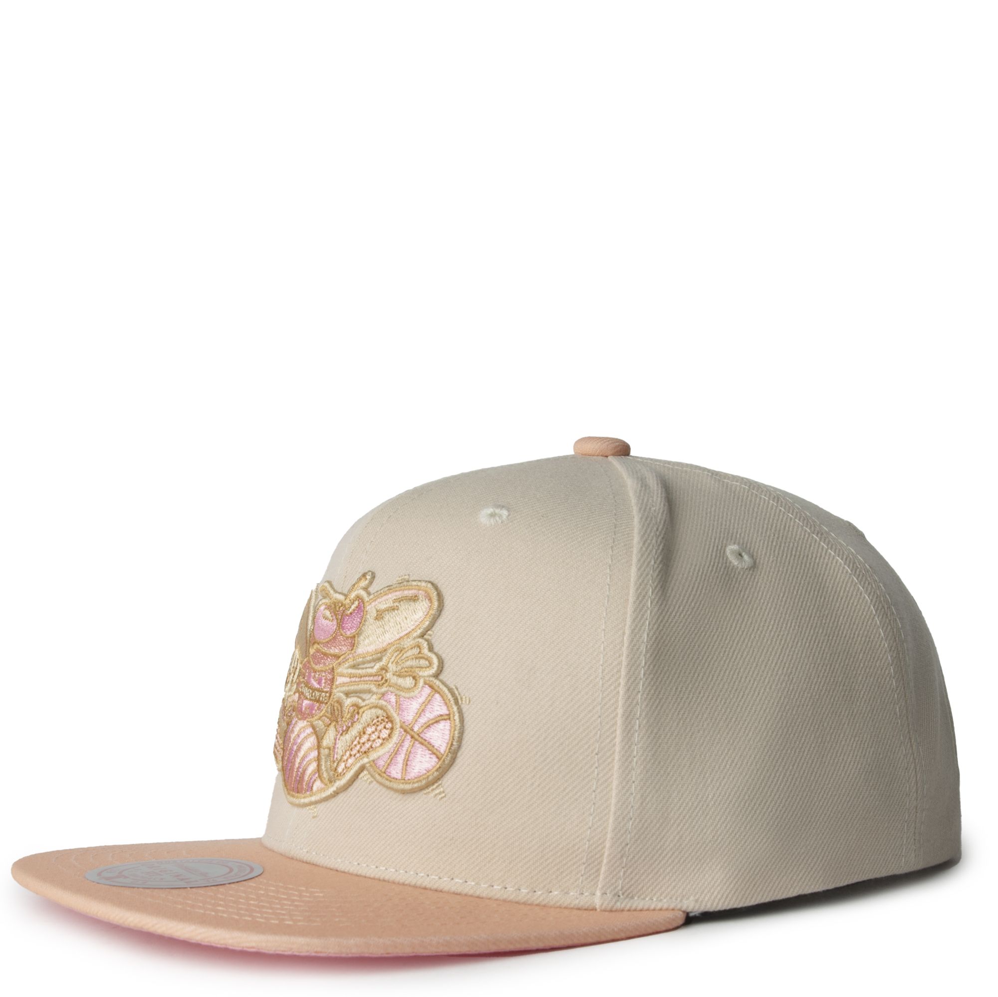 Mitchell & Ness Hornets Slime Drip Snapback – Lime Green & Black NBA Cap - View #7