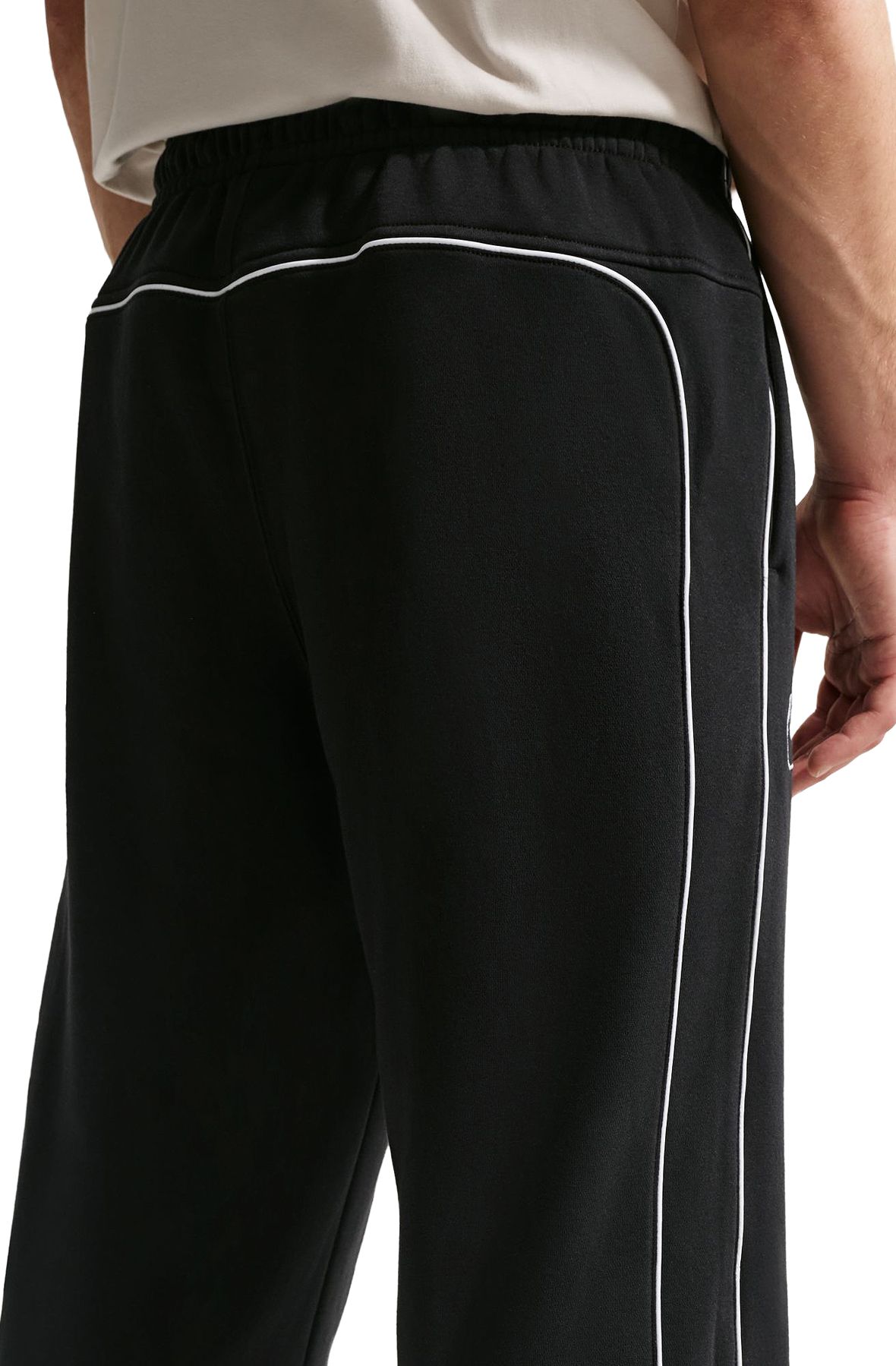 NIKE Air Open-Hem Fleece Pants IF1284 010 - Shiekh