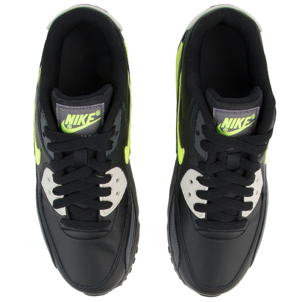 Nike air max shop 90 dark grey/volt/black/light bone