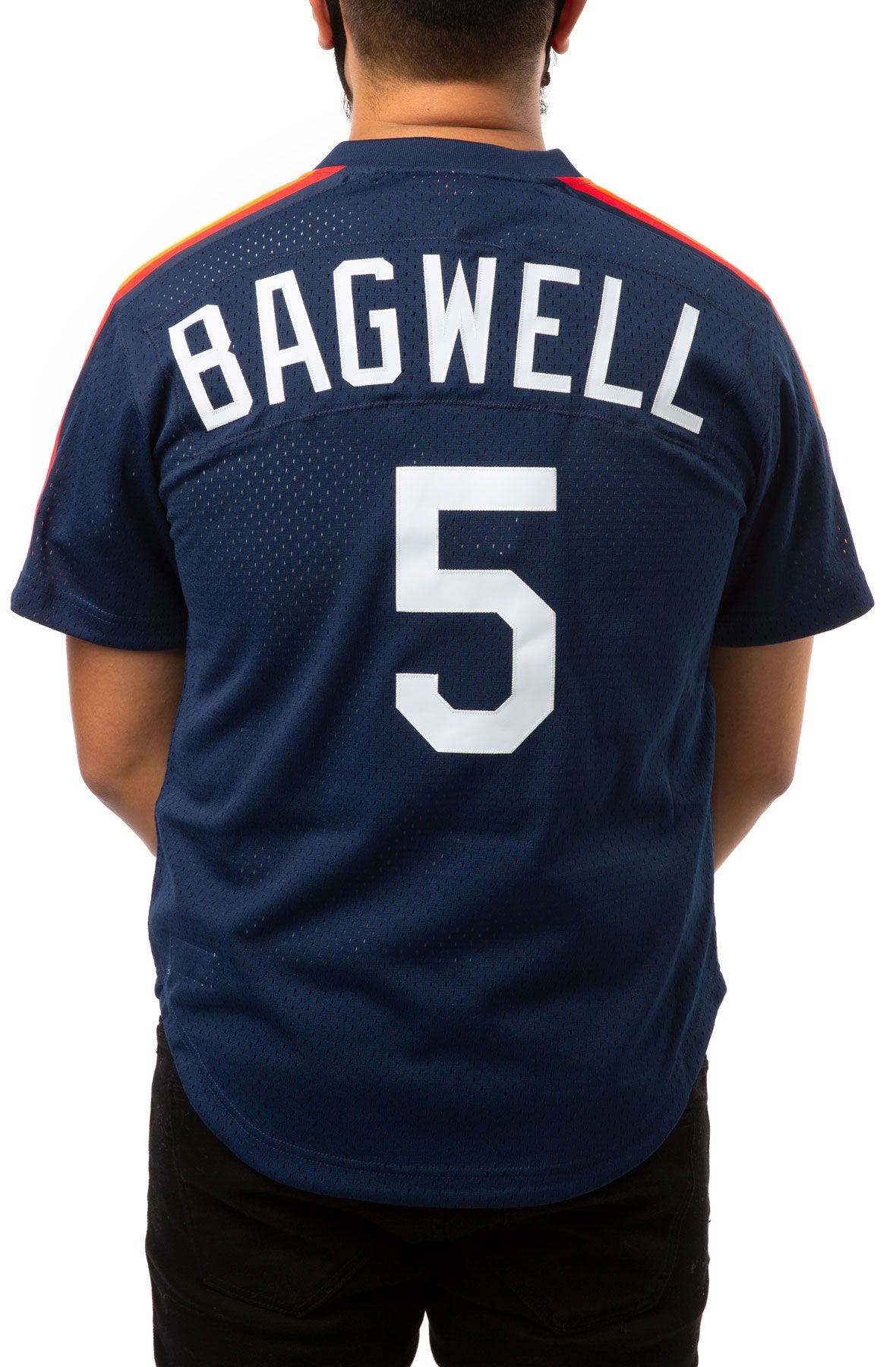 MITCHELL AND NESS Houston Astros Jeff Bagwell Authentic BP Jersey  ABPJGS18390-HASBLDK91JBA - Shiekh
