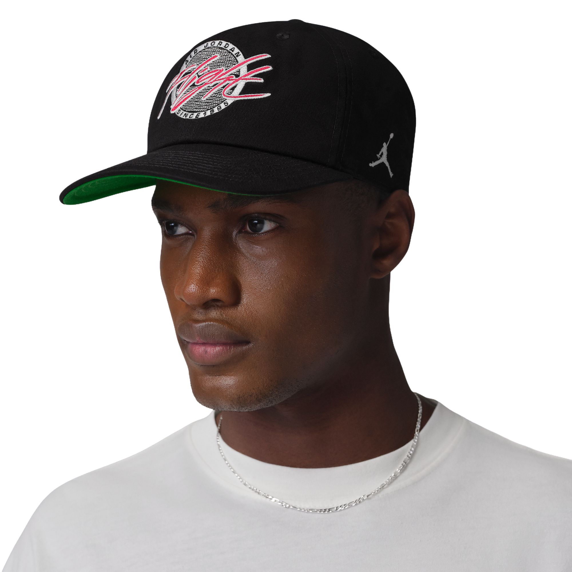 JORDAN Flight Pro Unstructured Flat Bill Cap IF3528 010 - Shiekh