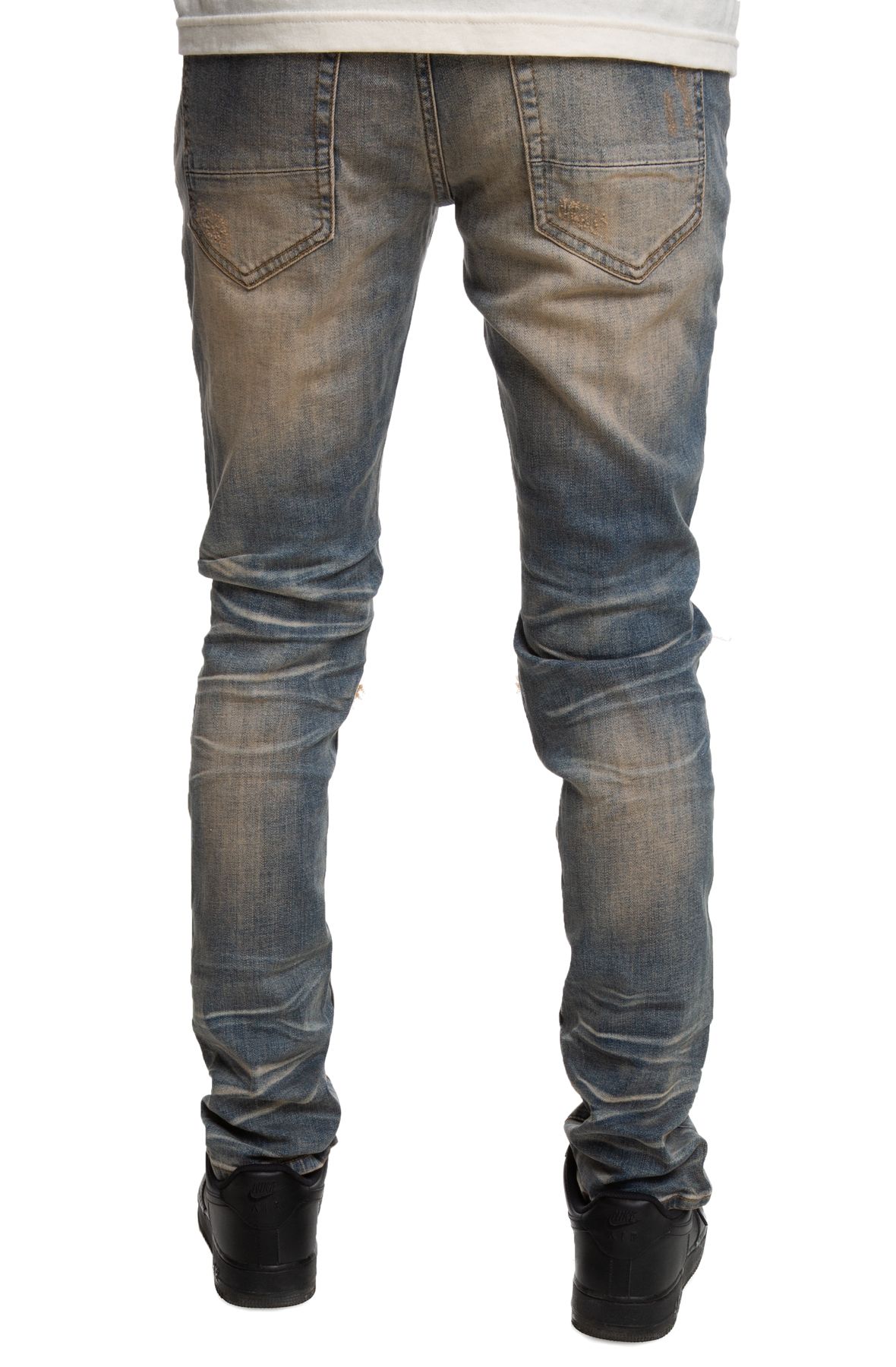 FOREIGN LOCALS San Miguel Open Hem Jeans FBRK-230414BBLUE - Shiekh