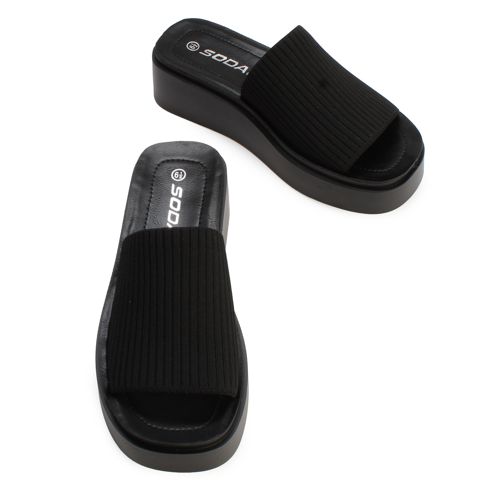 FORTUNE DYNAMICS Farley Sandal FD FARLEY-S-BLK - Shiekh