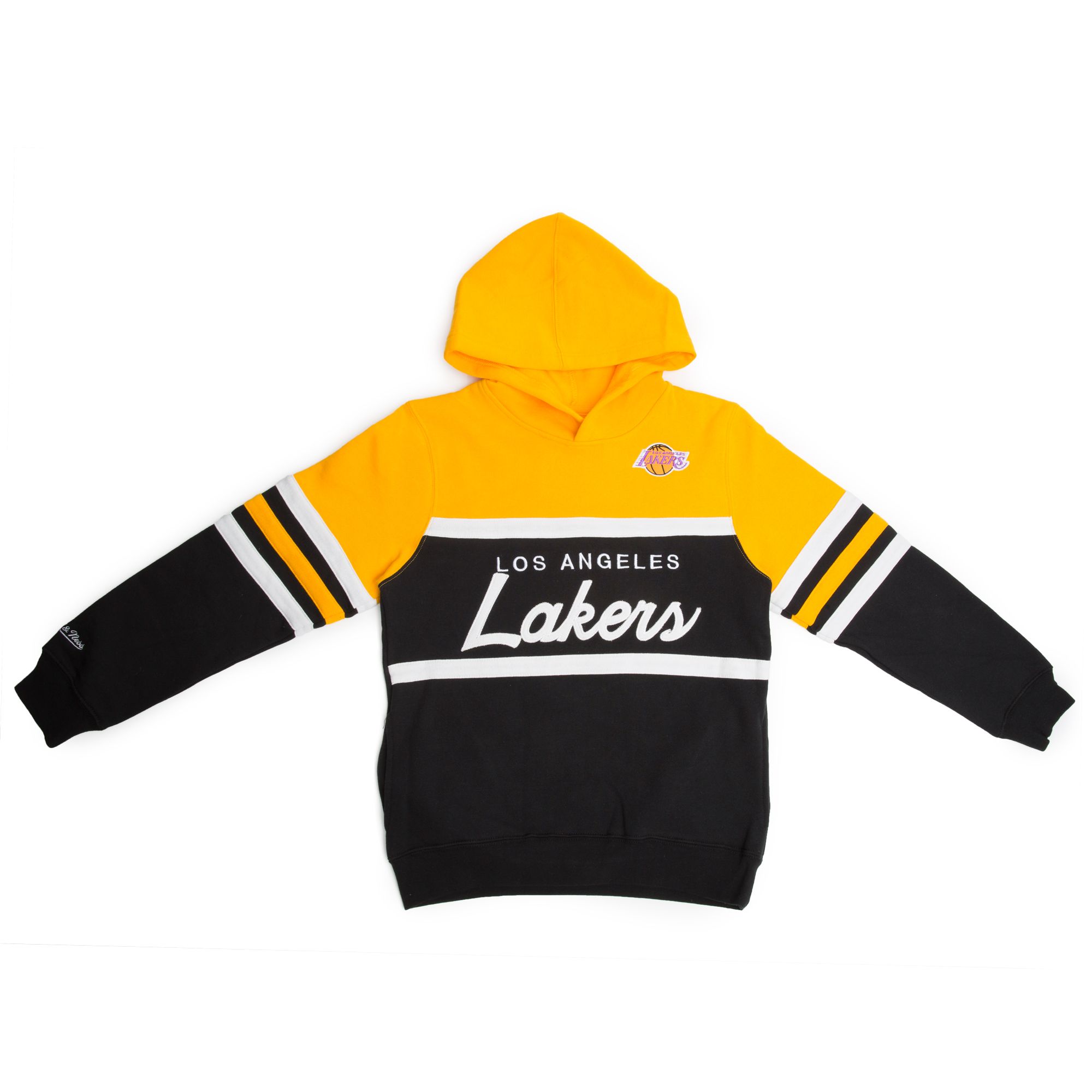 LOS ANGELES LAKERS CLASSIC CHENILLE DK FZ PO HOODIE (YELLOW) – Pro Standard