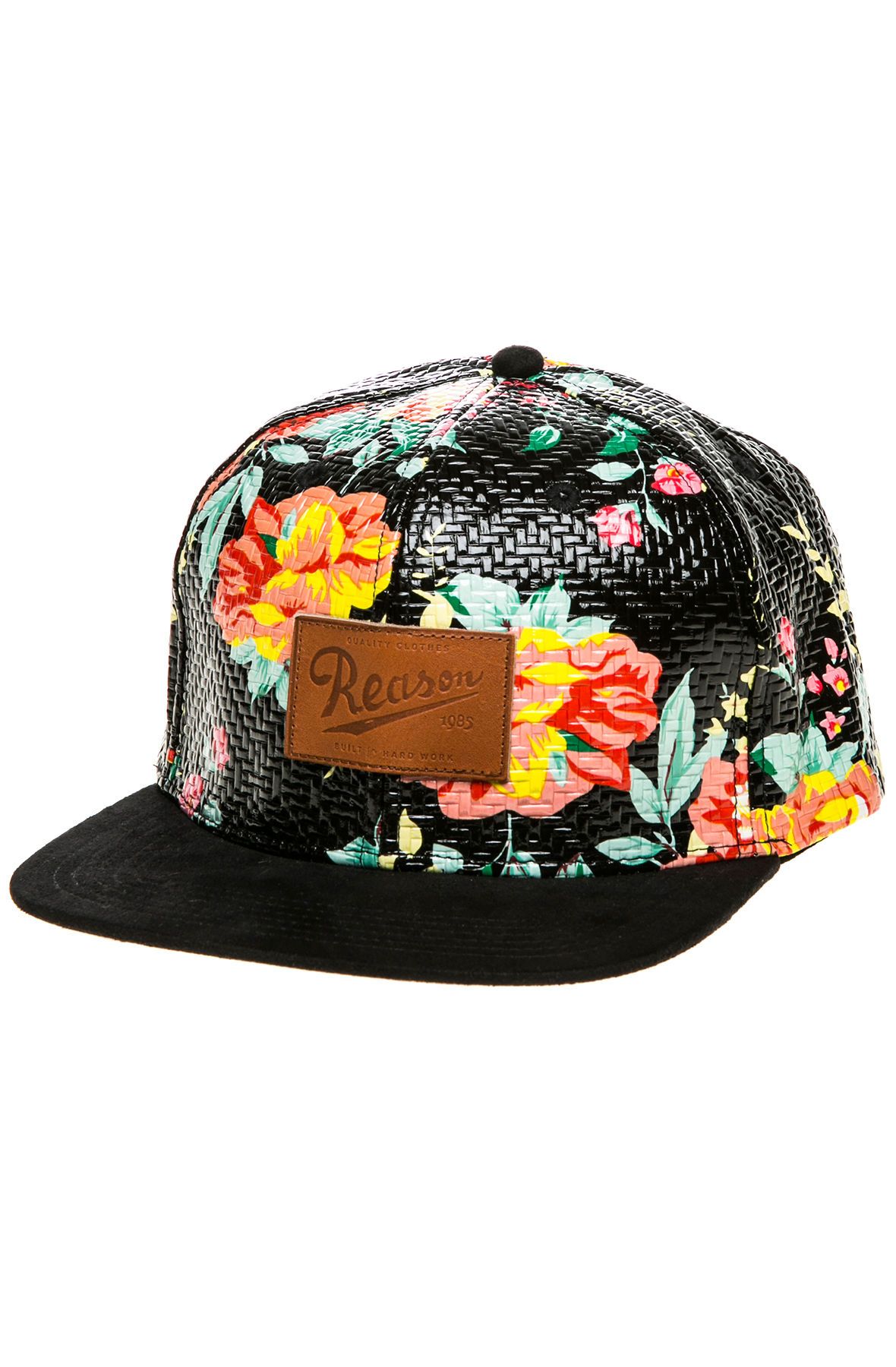 REASON The Woven Floral Snapback Hat in WOVENFLORALHAT-MUL  display picture 1