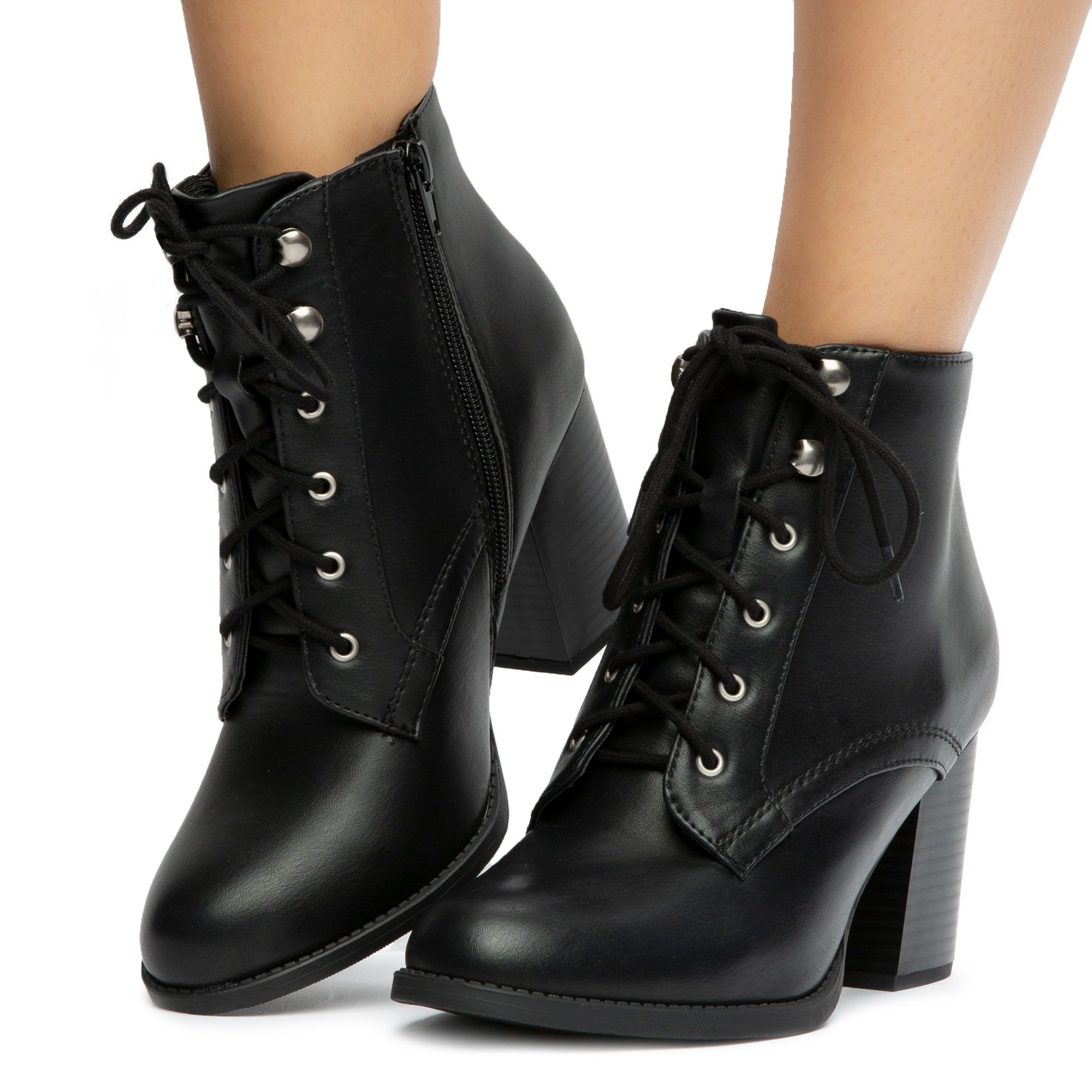 FORTUNE DYNAMICS Lurk-S Ankle Booties FD LURK-S-BLK - Shiekh