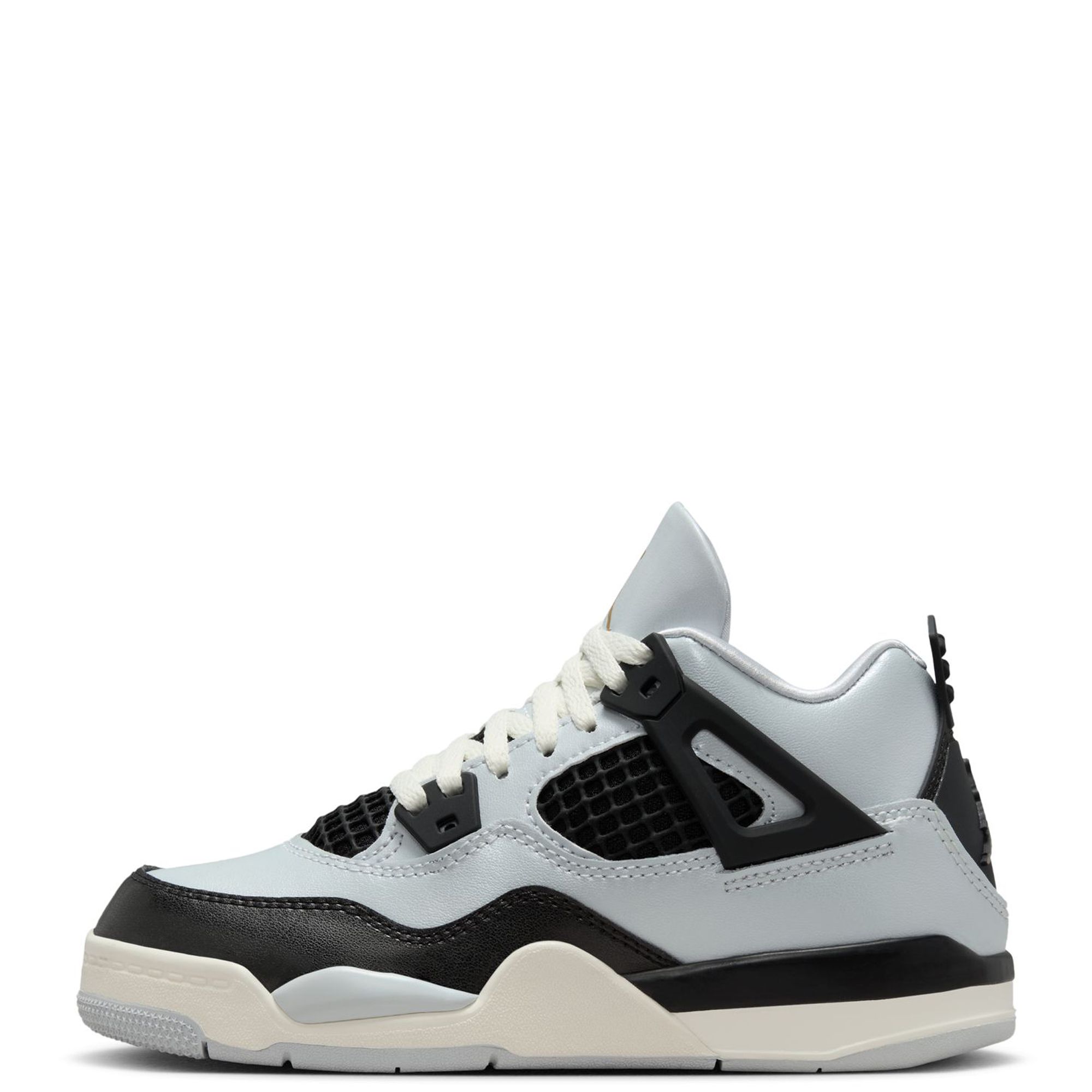 Jordan 4 black and grey on sale