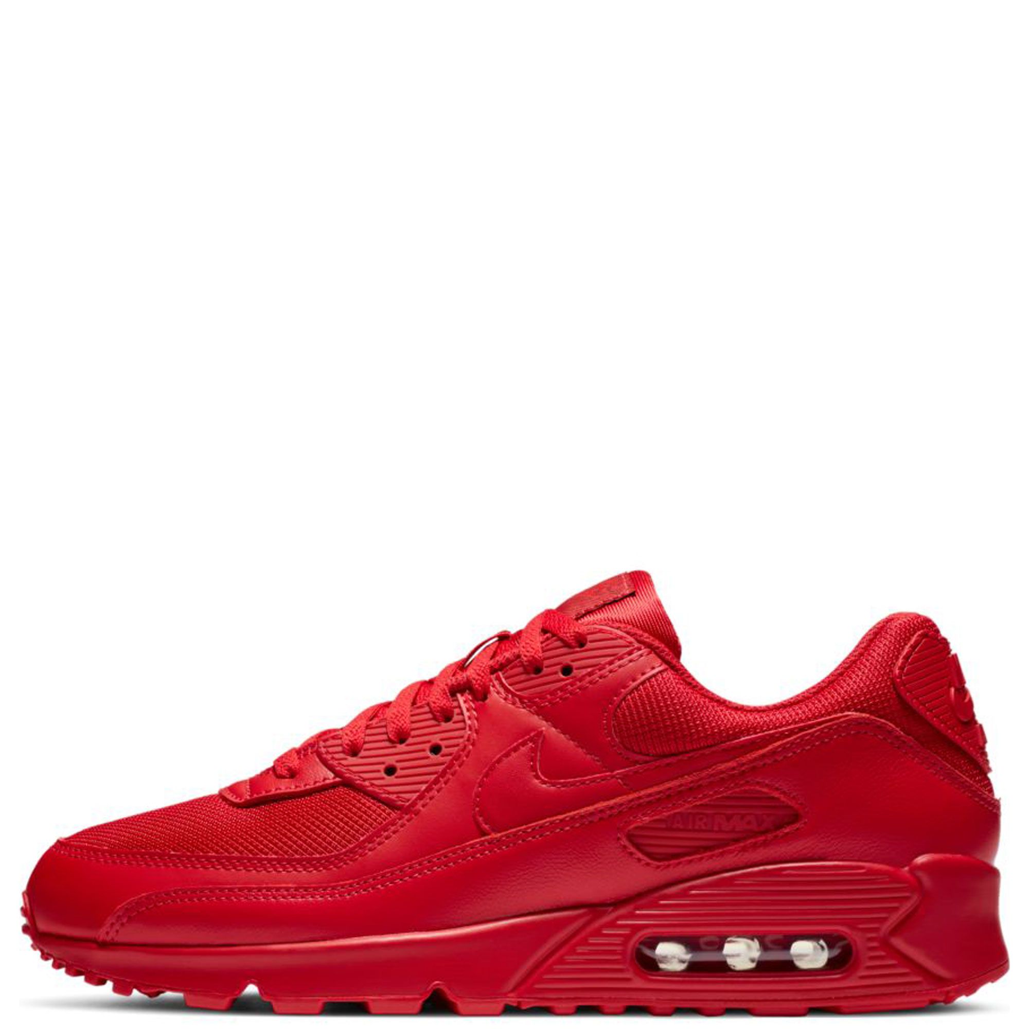 air max 90s red and black