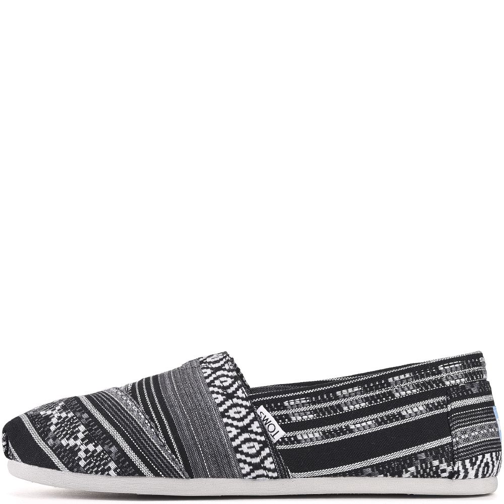 Black and white toms on sale