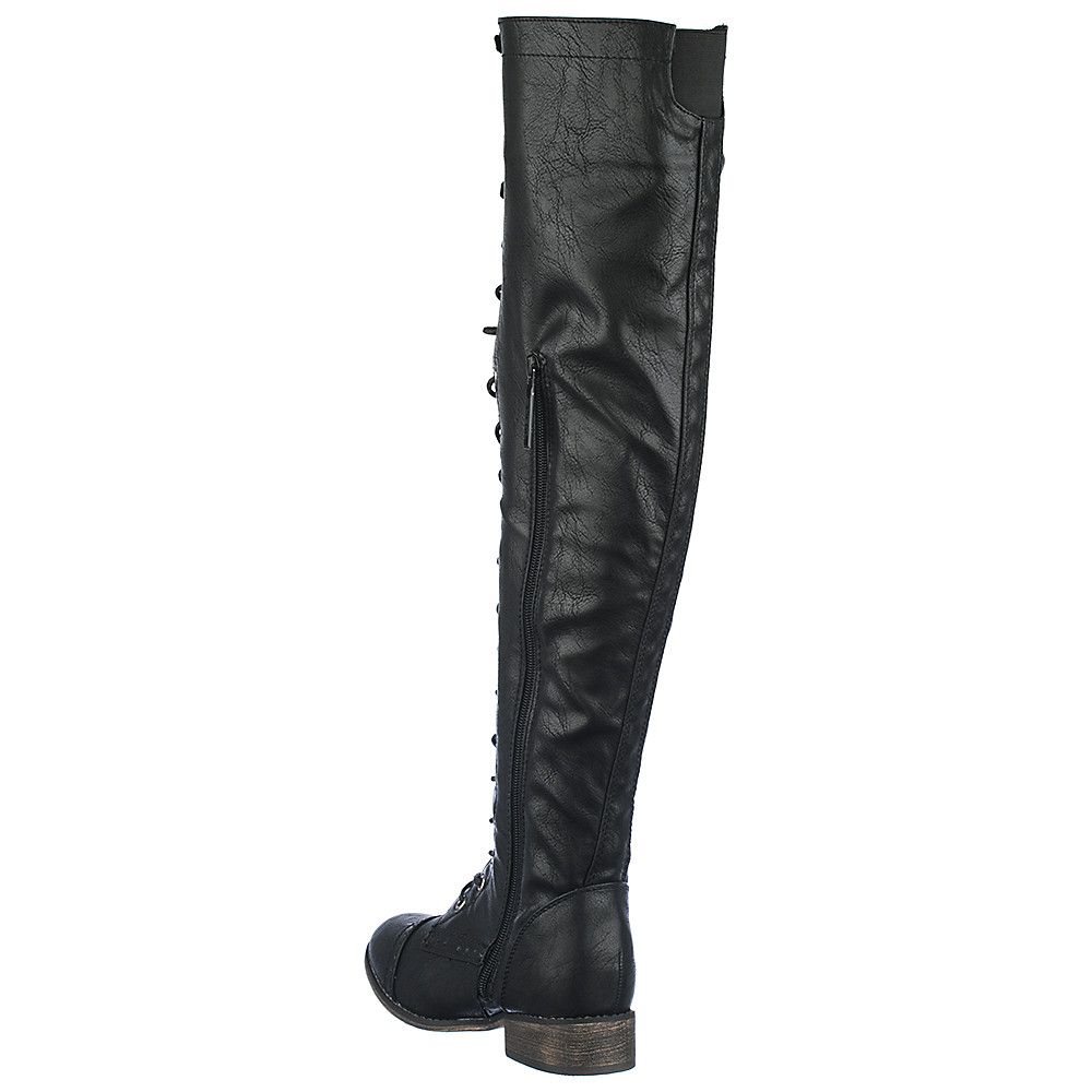 SHIEKH thigh-High Boot Clayton-91 CLAYTON-91/BLK - Shiekh