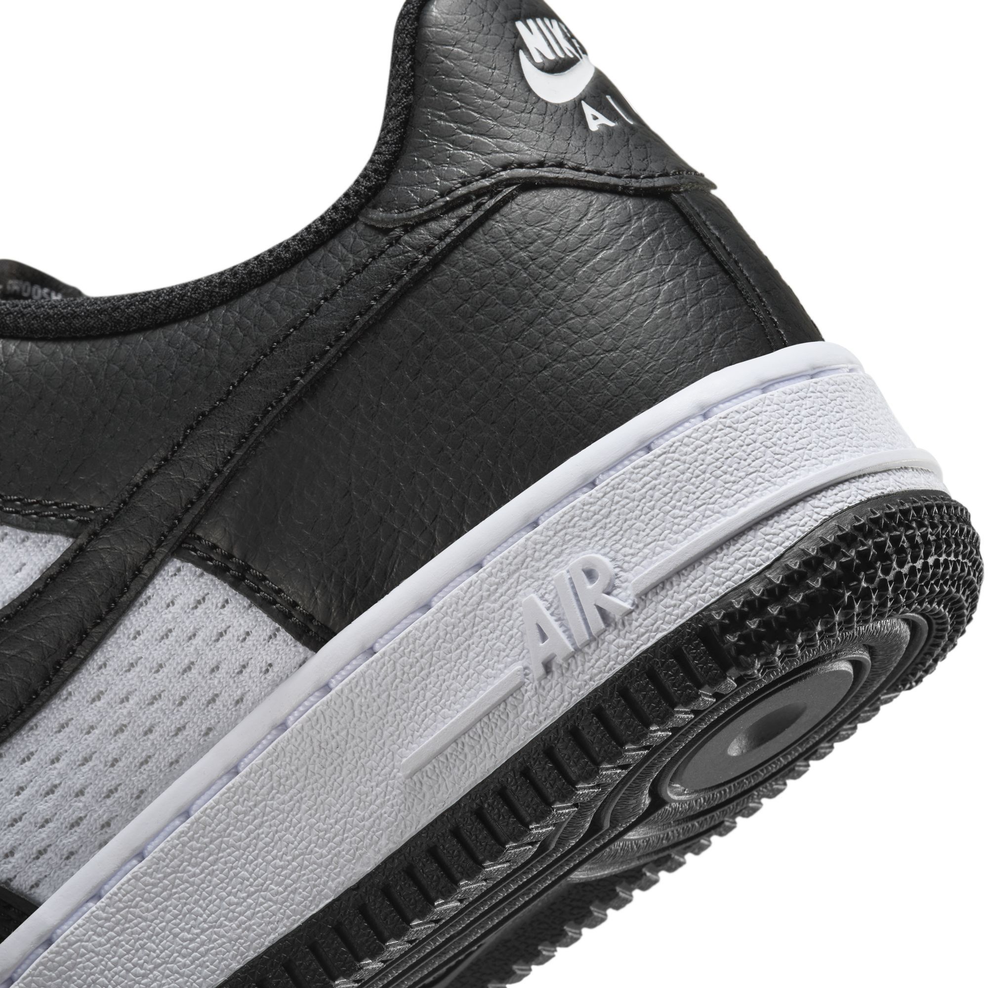 grade school air force 1 black