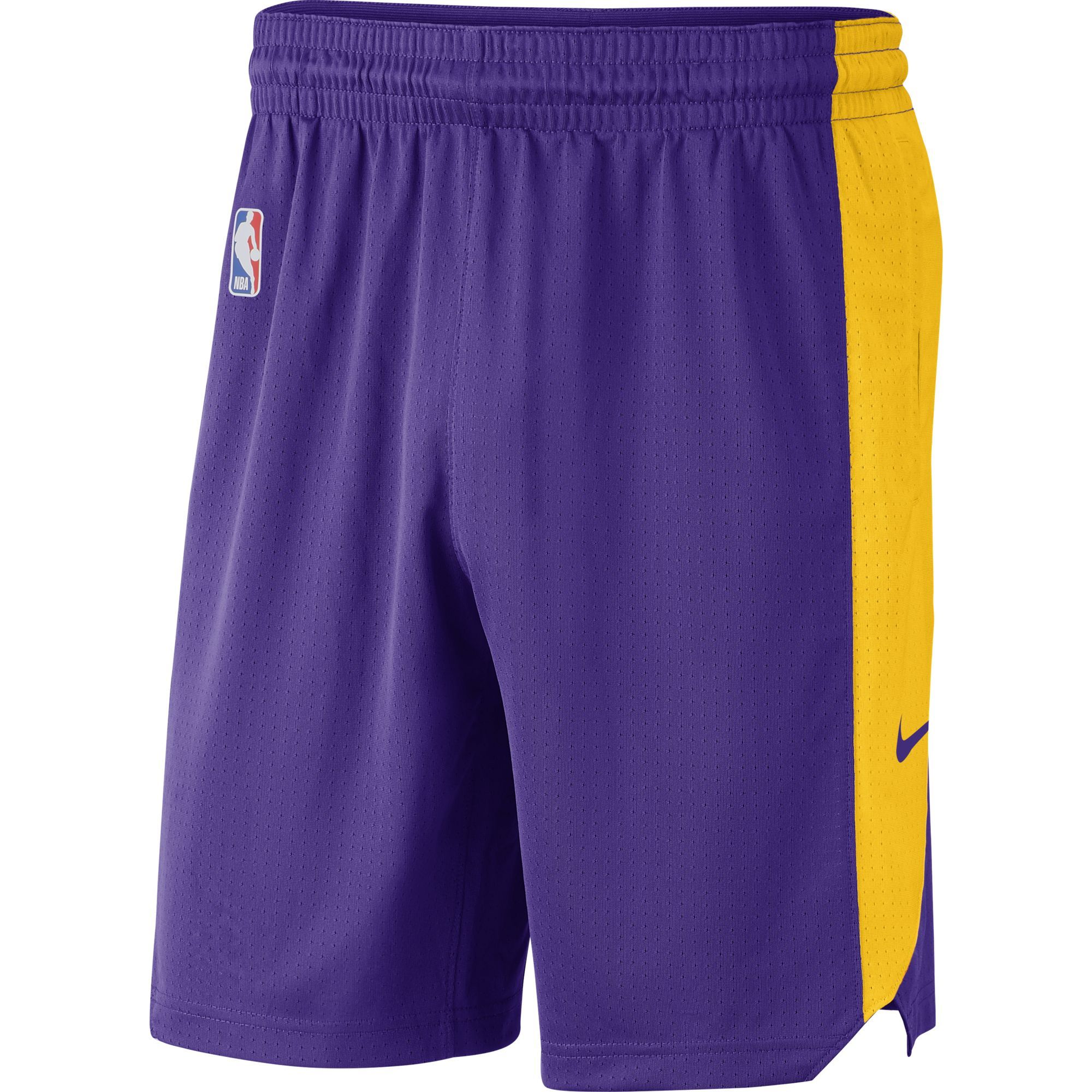 NIKE Los Angeles Lakers Practice Shorts AJ5077 504 - Shiekh
