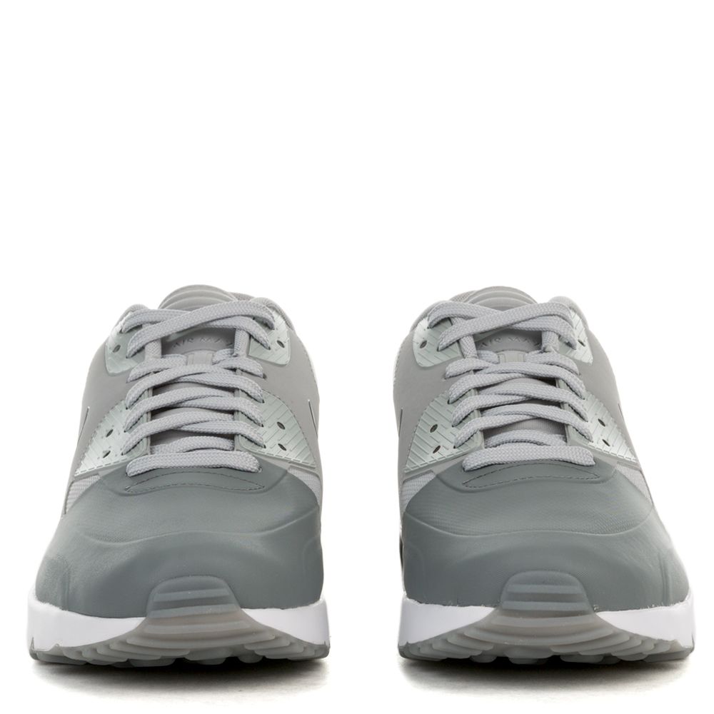 Grey Air Max 90 Ultra Essential White Silver Nike Air Max 90 Ultra