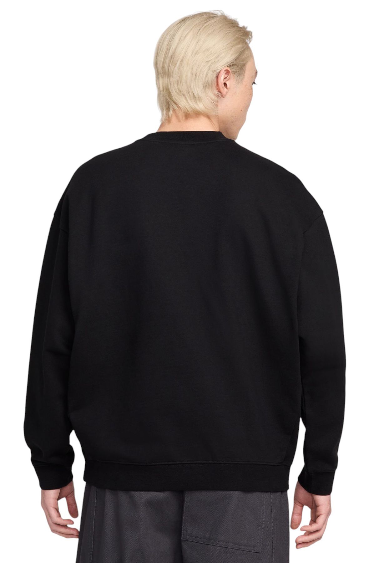 NIKE Tokyo Fleece Crew Neck Sweatshirt HQ1105 010 - Shiekh NIKE Tokyo Fleece Crew Neck Sweatshirt HQ1105 010 - Shiekh