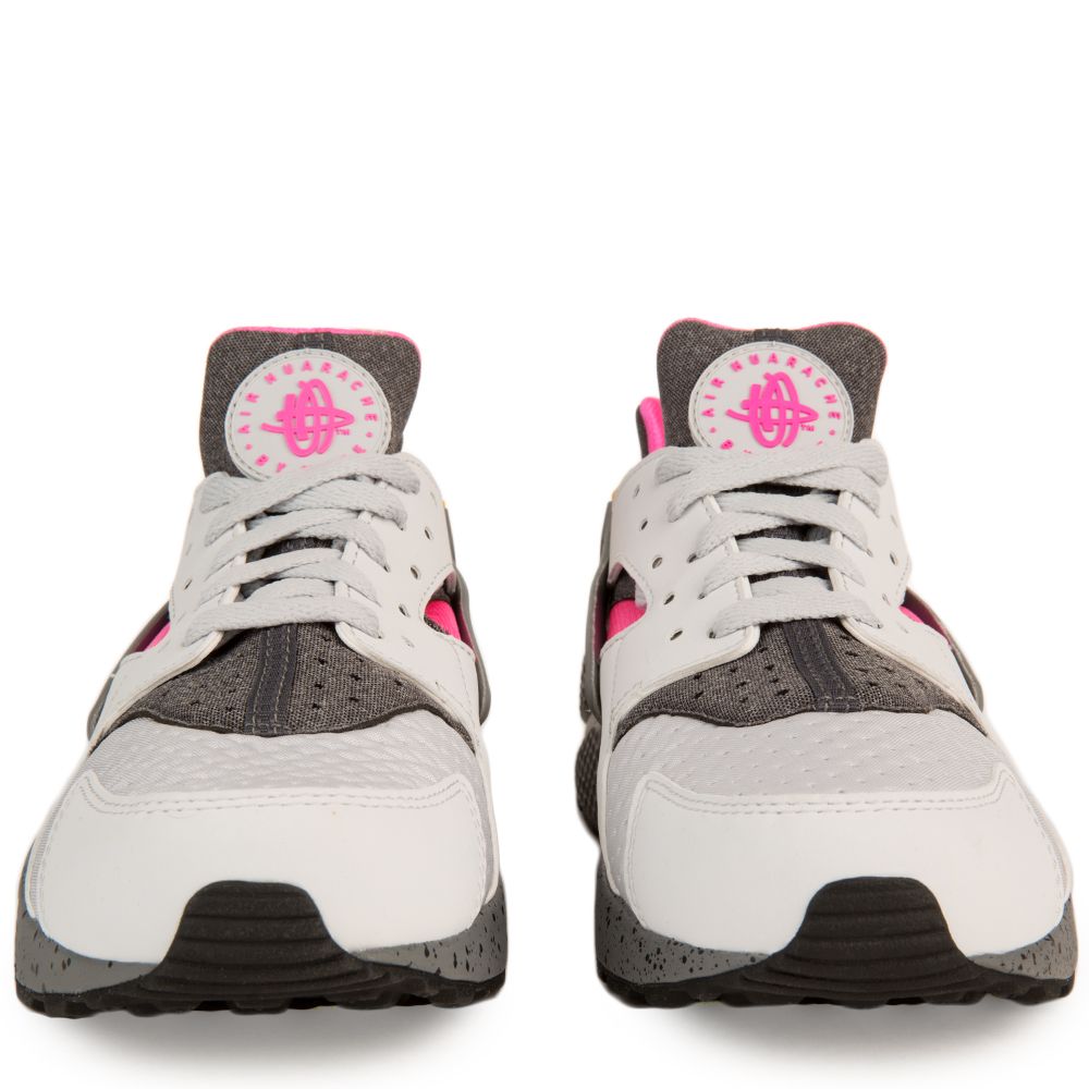 huaraches gray and pink