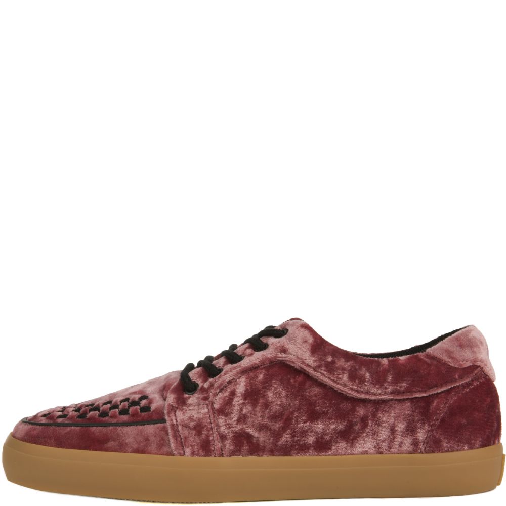 Rose Pink Velvet VLK Sneakers ROSE PINK