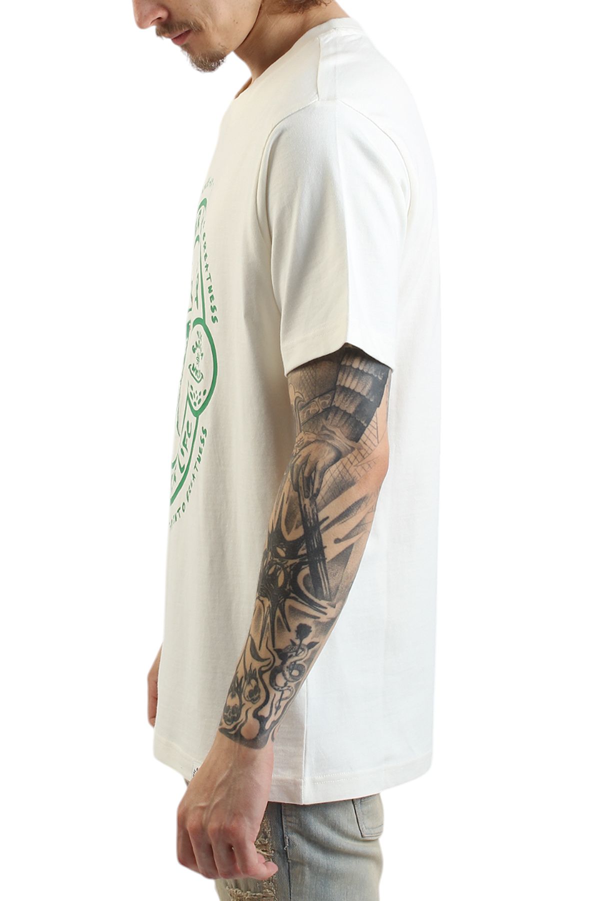 ❤︎値下げ中❤︎ OY ホワイト Tシャツ OFF-WHITE(オフホワイト) / Tシャツ/XL/コットン/ブラック
