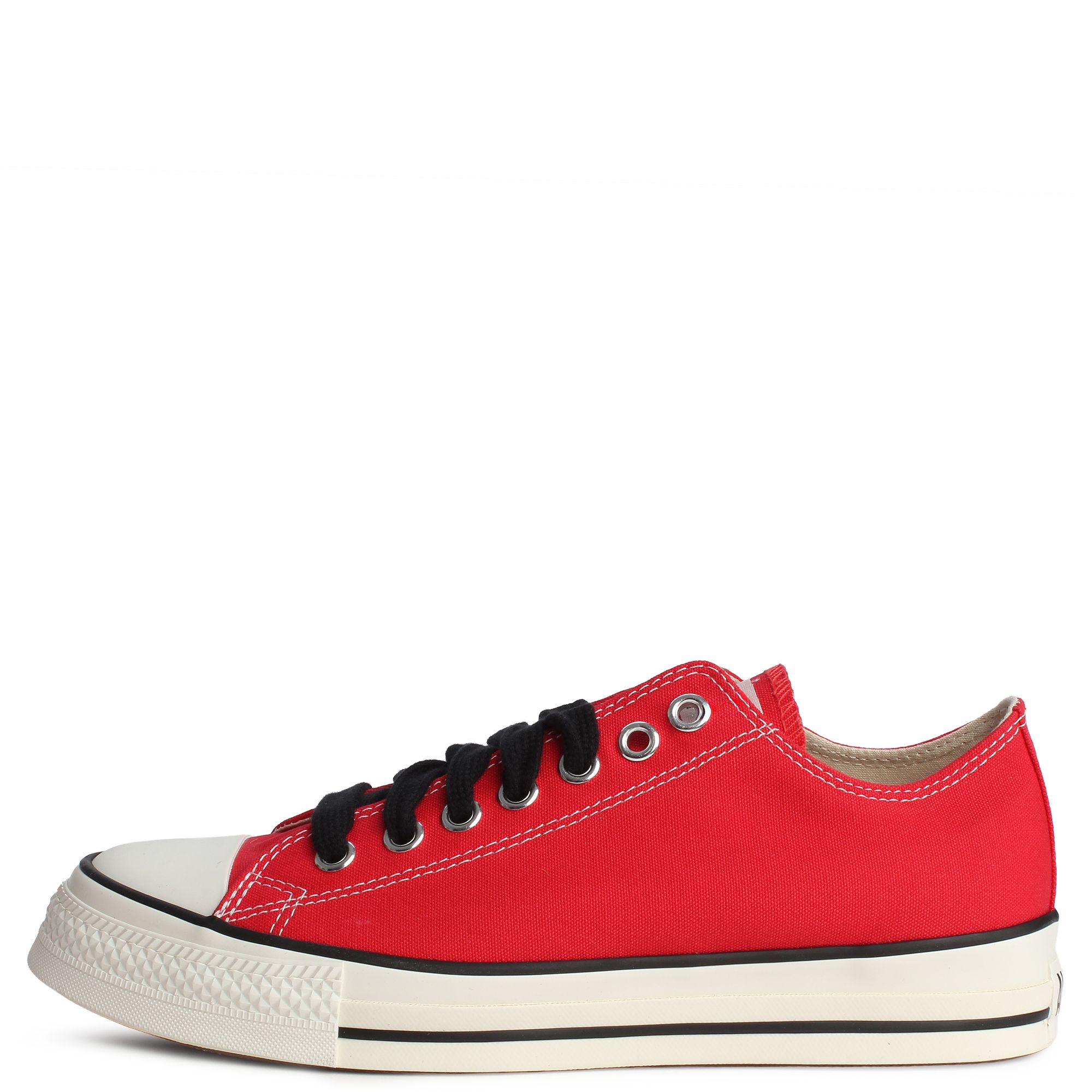 Converse Chuck Taylor All Star Red Canvas Low Top Sneakers Mens 10 Classic Retro Vintage CONVERSE Chucks All Star Red Canvas High Top Men main image 4