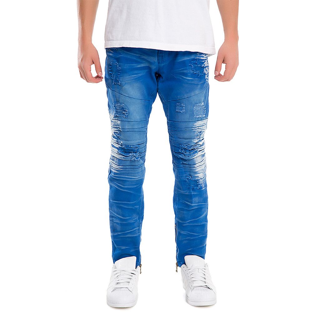 navy twill jeans