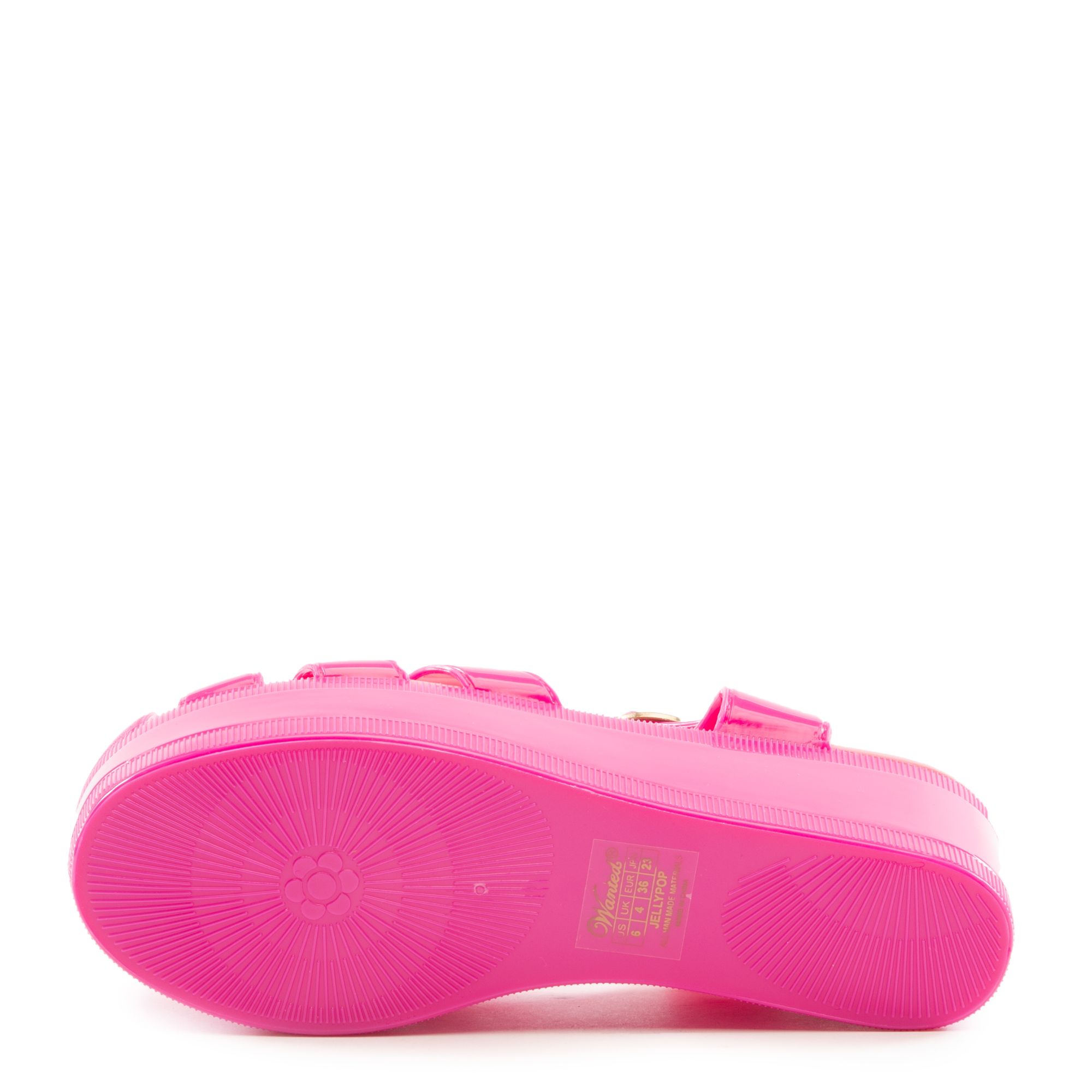 WANTED Jellypop Platform Sandals JELLYPOP FUCHSIA - Shiekh