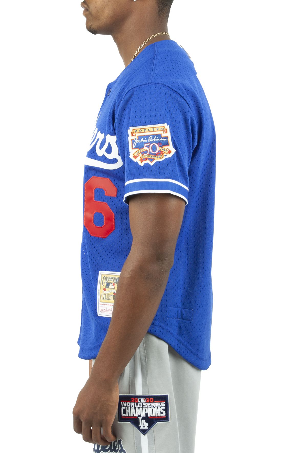 Hideo Nomo Los Angeles Dodgers Mitchell & Ness Cooperstown