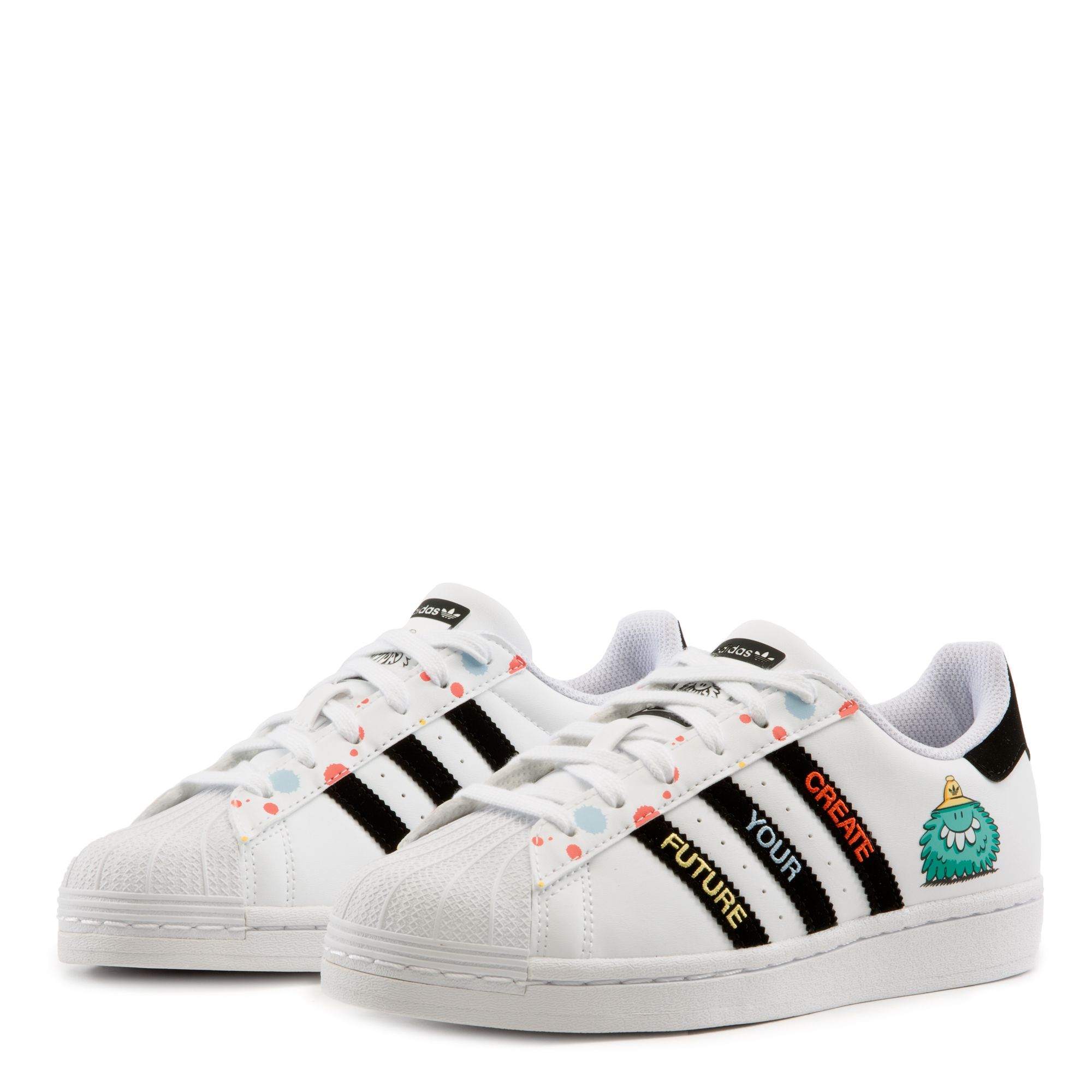 adidas Originals, Shoes, Adidas Originals Youth Superstar X Kevin Lyons J  Gs Sneaker Shoe White H3946