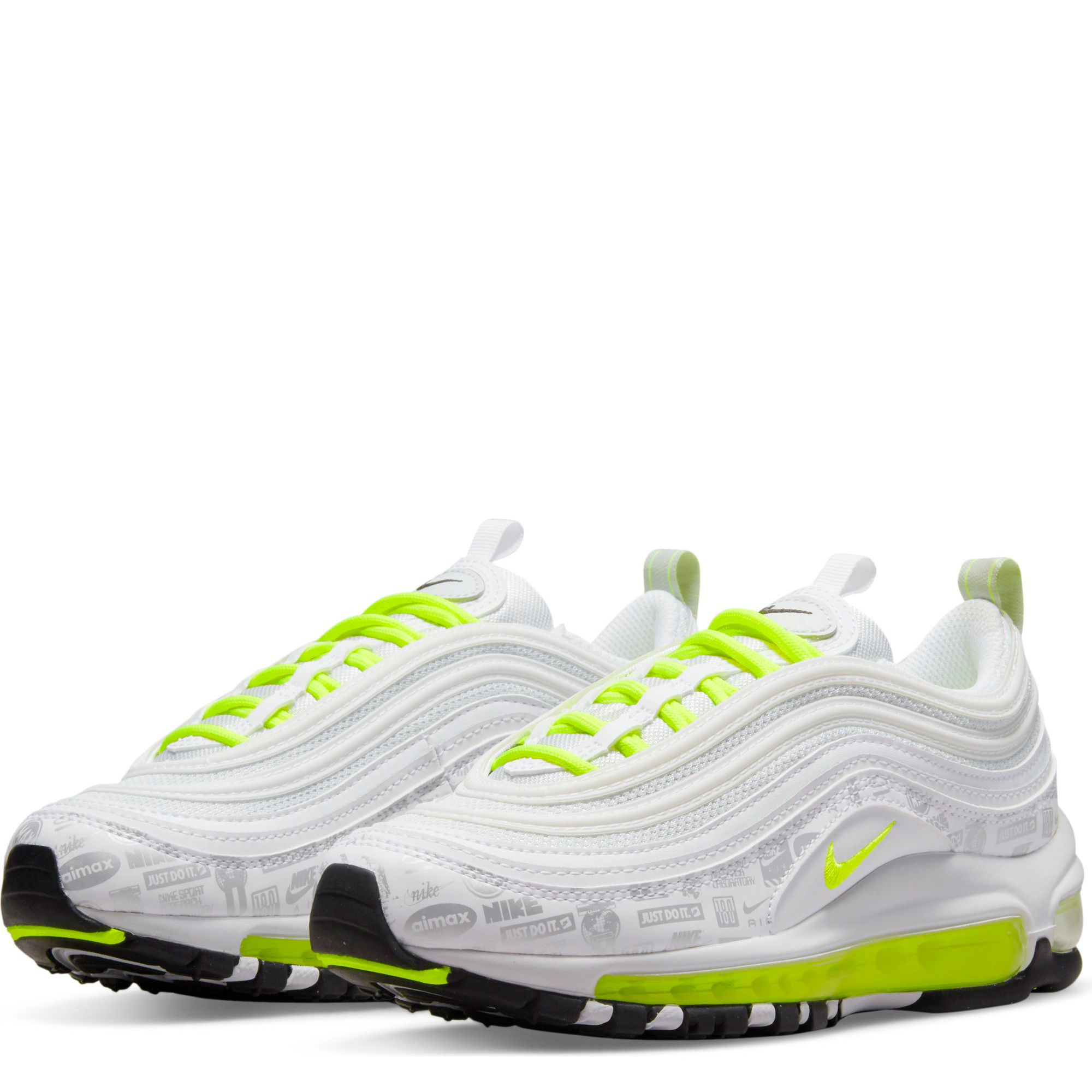 Nike Air Max 97 (Pure Platinum/Volt-Black-White) 11.5