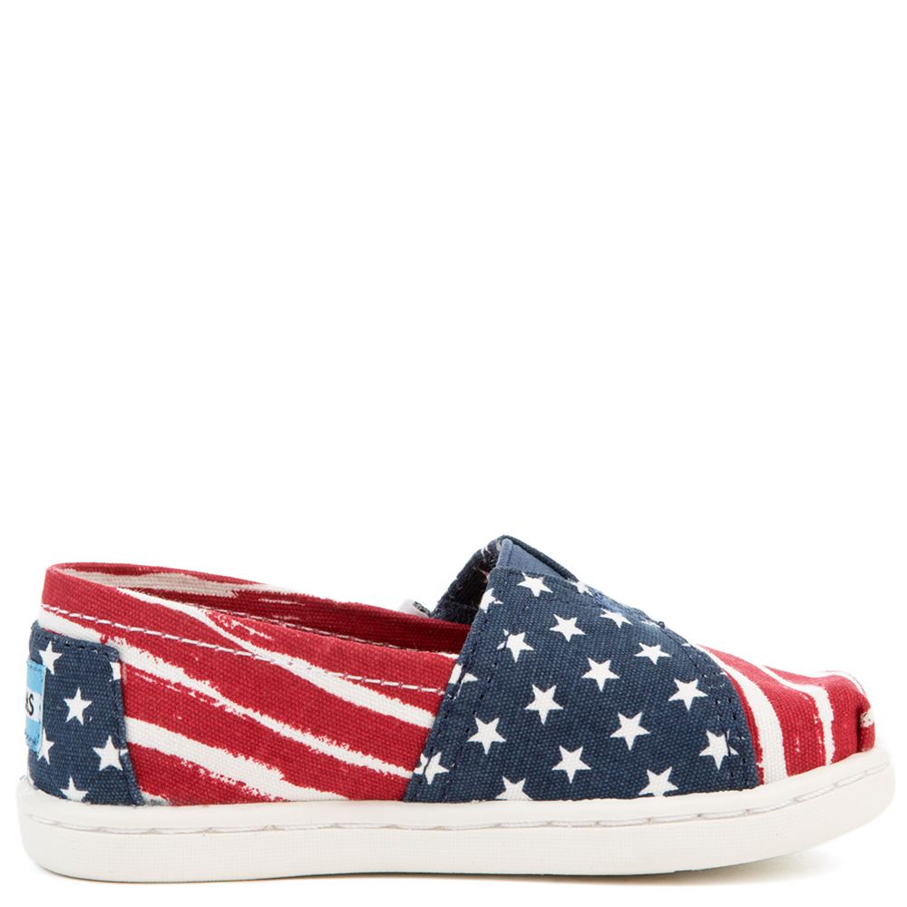 Red white and hot sale blue toms